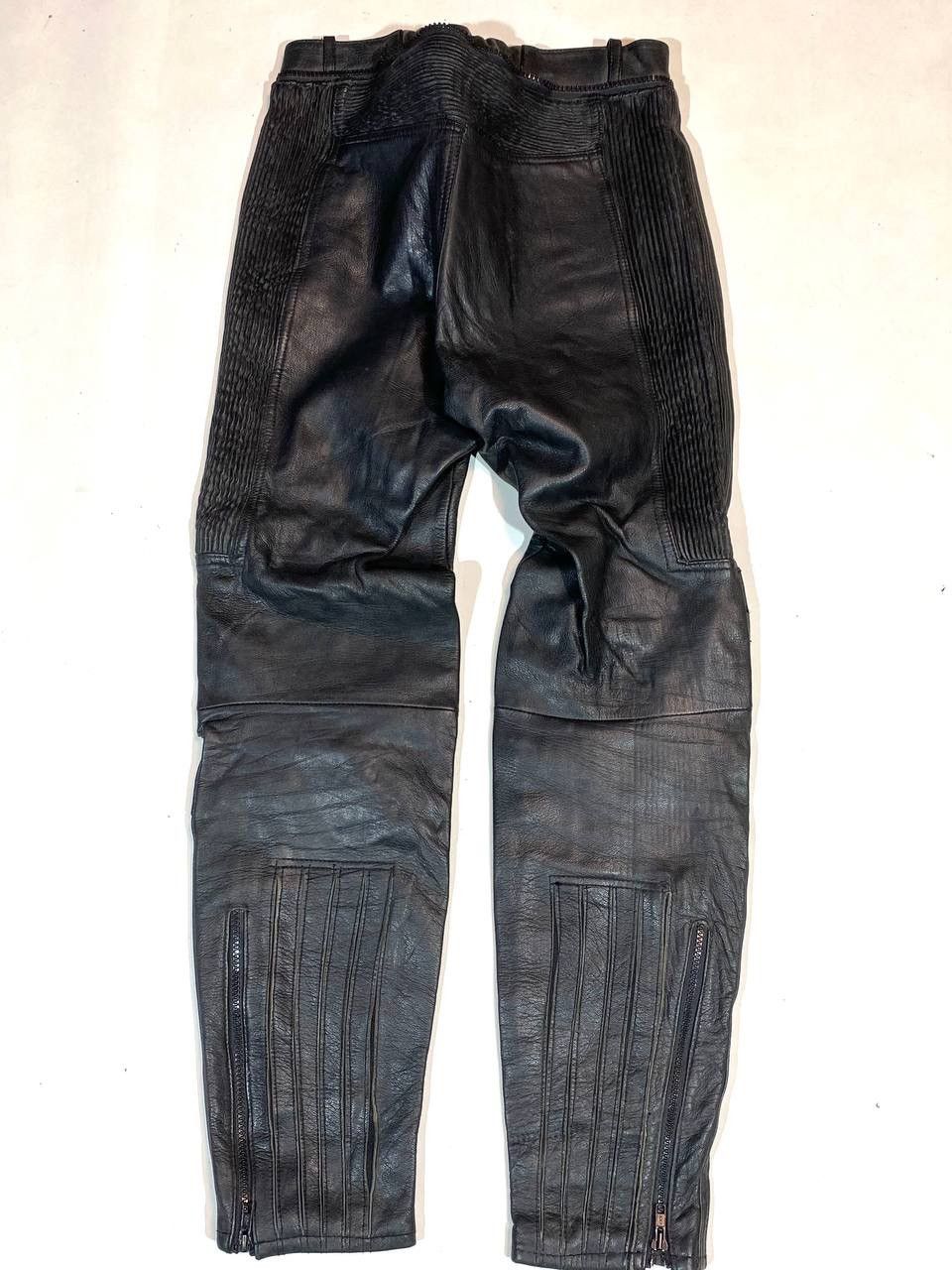 Leather Vintage Rare Racing Moto Leather Pants Size US 30 / EU 46 - 5 Thumbnail