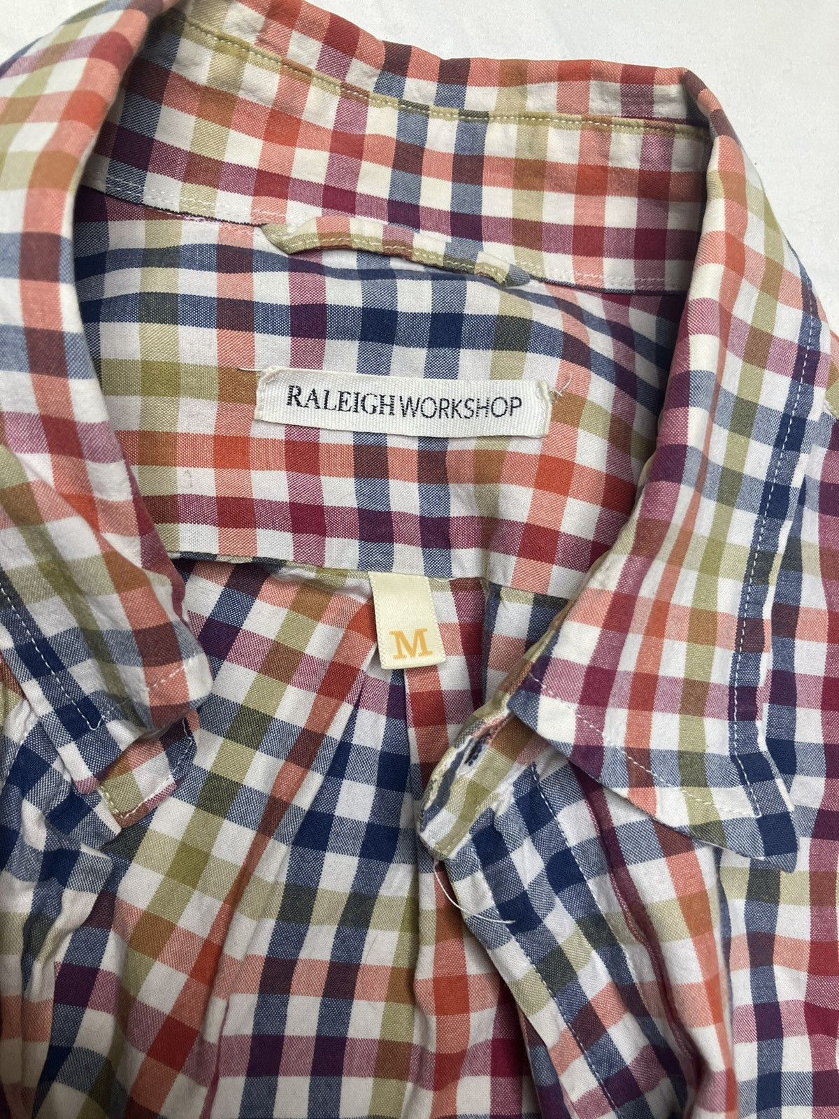 Raleigh Denim Raleigh Denim Checkered Rainbow Button-Up Size US M / EU 48-50 / 2 - 2 Thumbnail