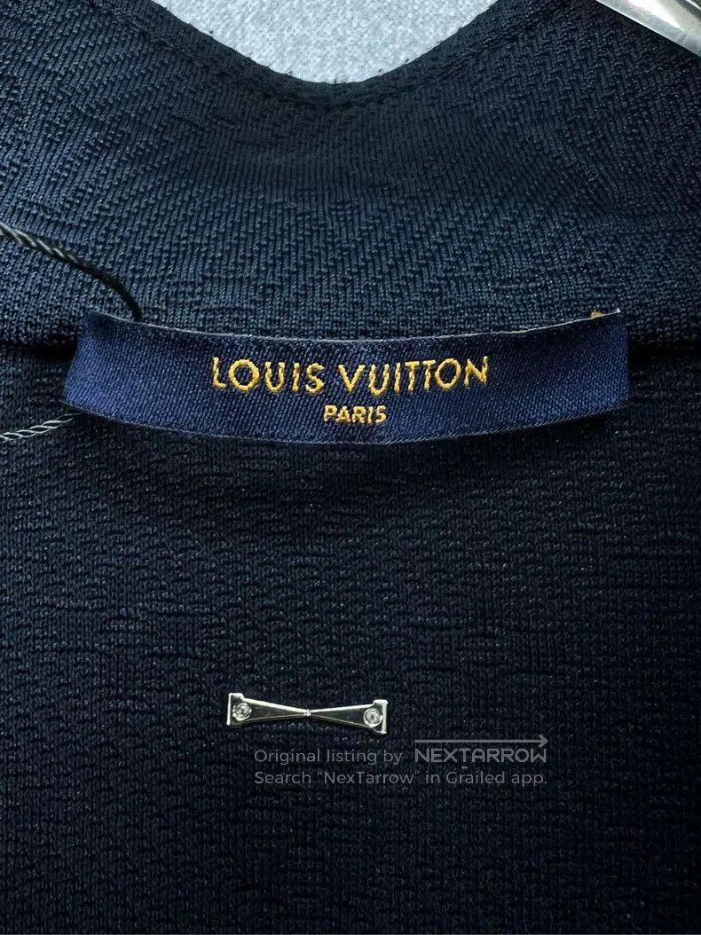 Louis Vuitton Louis Vuitton Blue Logo Zip Jacket. Size US XXL / EU 58 / 5 - 4 Thumbnail