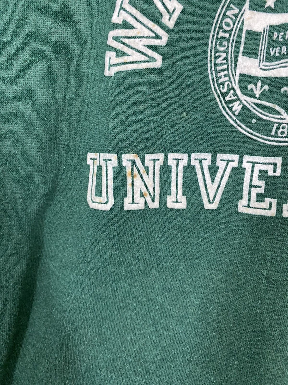 Champion 💥GRAILS💥VTG 80s CHAMPION WASHINGTON UNIVERSITY HOODIE Size US L / EU 52-54 / 3 - 7 Thumbnail