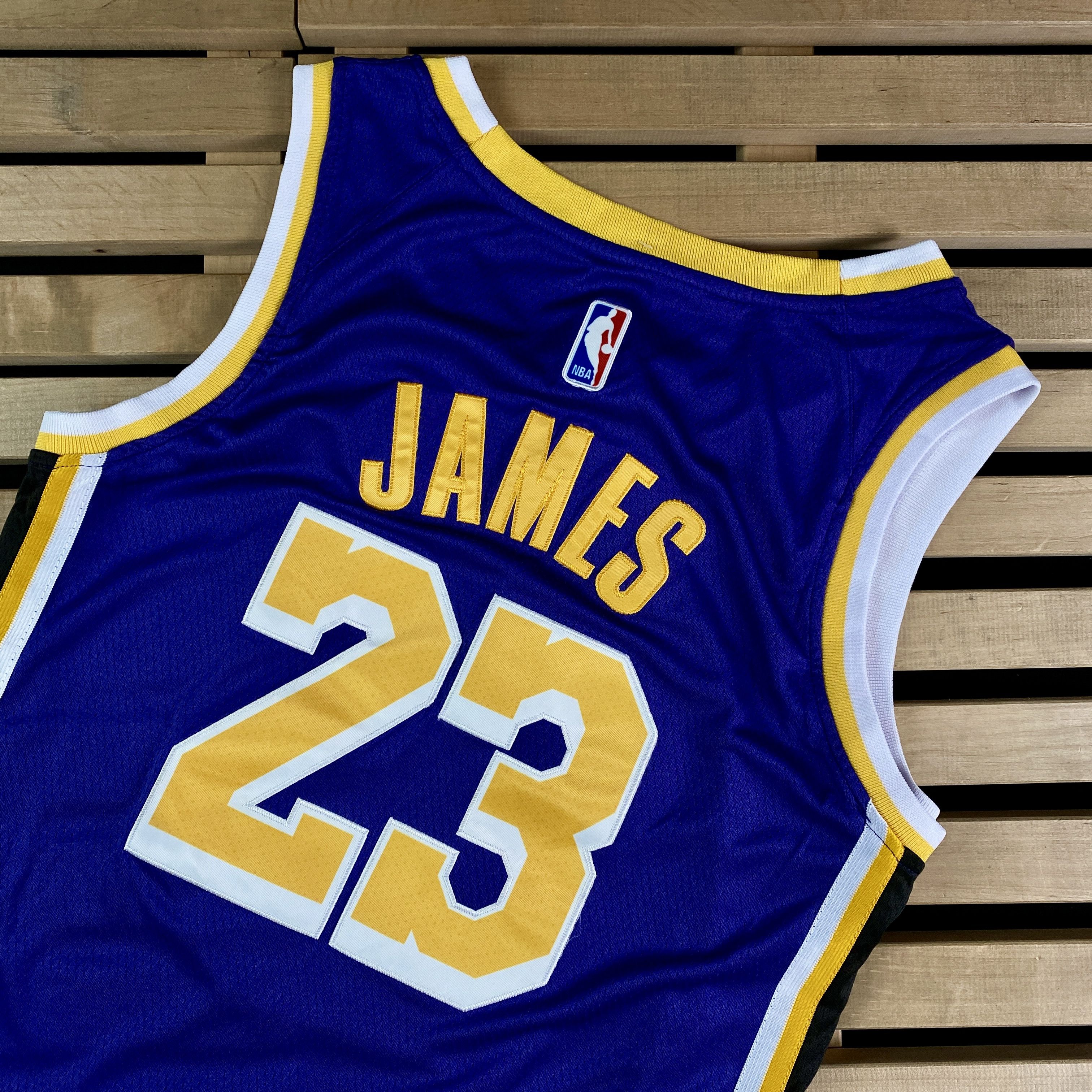 Nike wish los angeles lakers lebron james jersey size deals 50