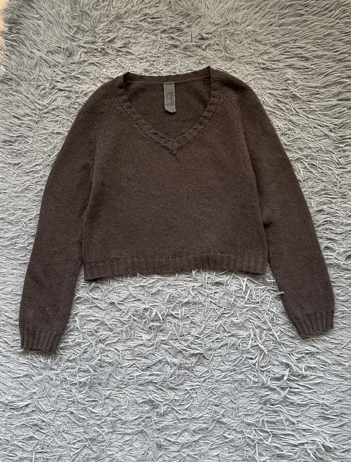 Image of Avant Garde x Cashmere Wool Private 02 04 Cashmere 100% Sweater in Brown, Women's (Size XS)