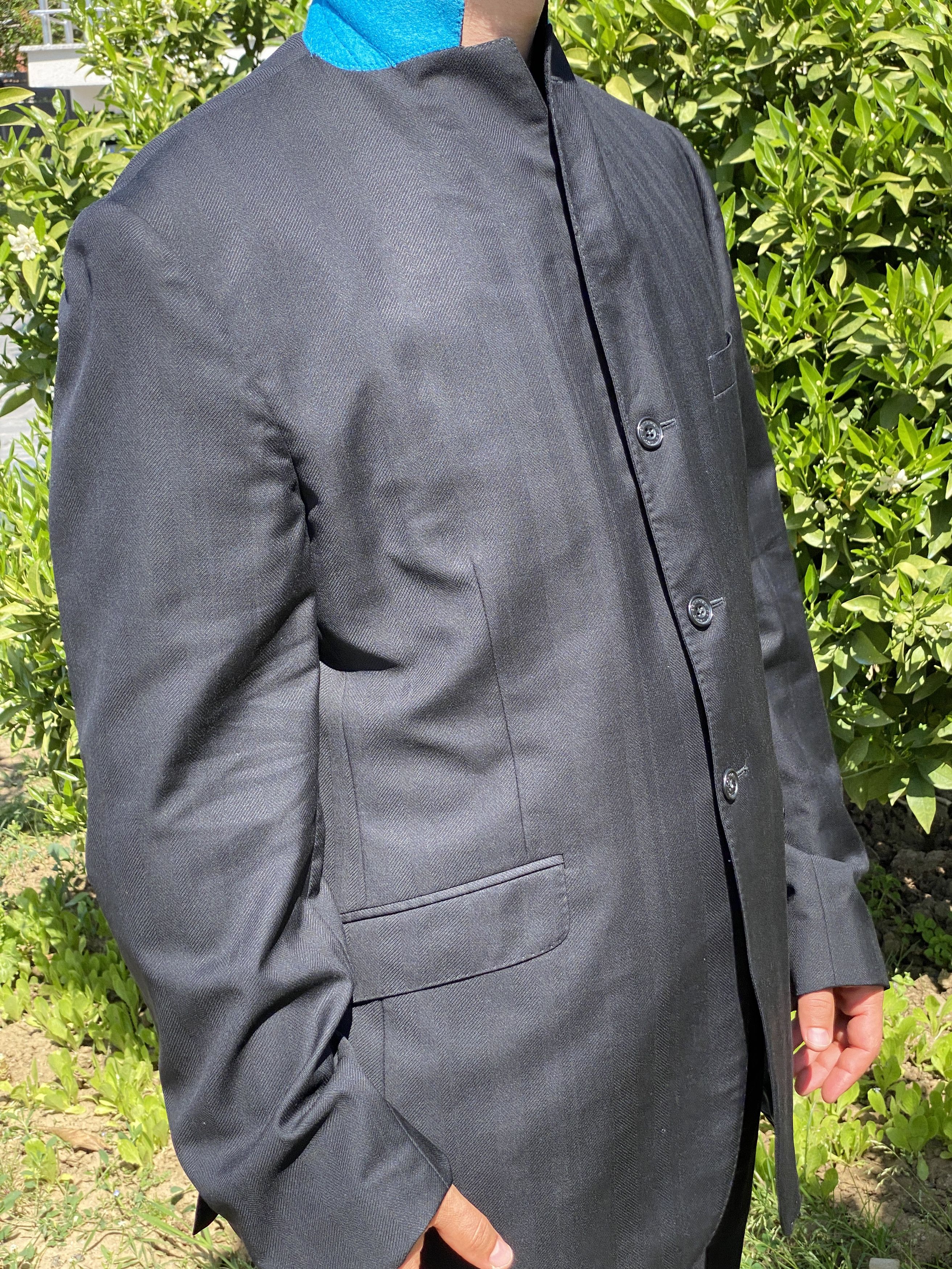 Ozwald Boateng Oswald Boateng Bespoke Couture Blazer Formal Jacket Size 46 Size 46R - 14 Thumbnail