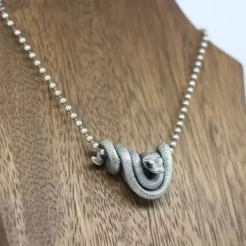 VIBE Serpentine Pendant Necklace Size ONE SIZE - 1 Thumbnail