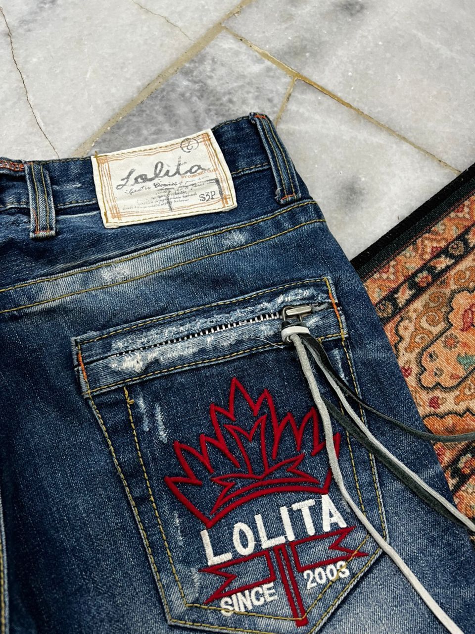 If Six Was Nine × Japanese Brand Rare 🔥 Yoshitomo Nara x Lolita Jeans Size US 35 - 6 Thumbnail