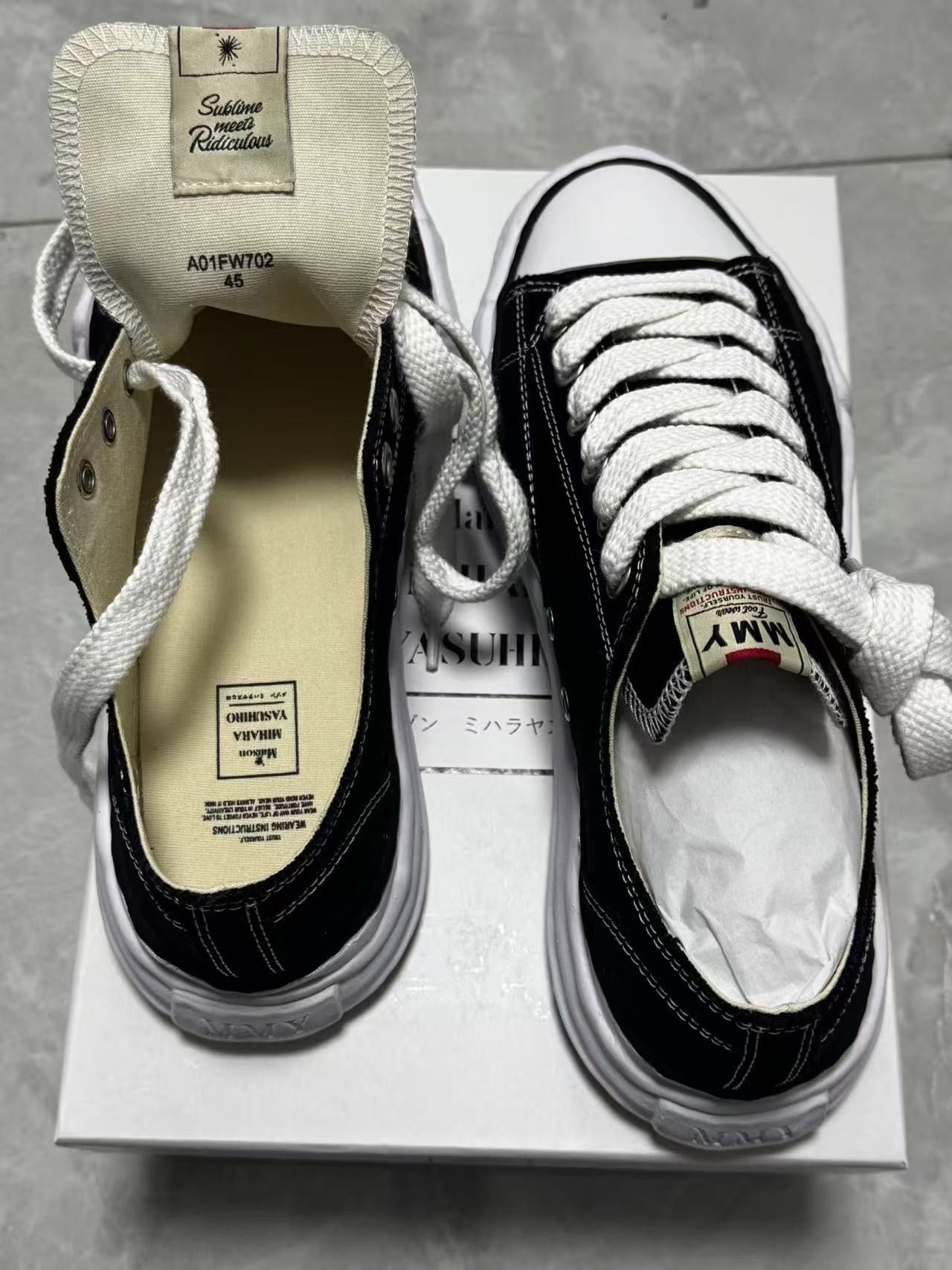 Maison MIHARA YASUHIRO Maison MIHARA YASUHIRO Low-top Sneakers Size US 12 / EU 45 - 4 Thumbnail