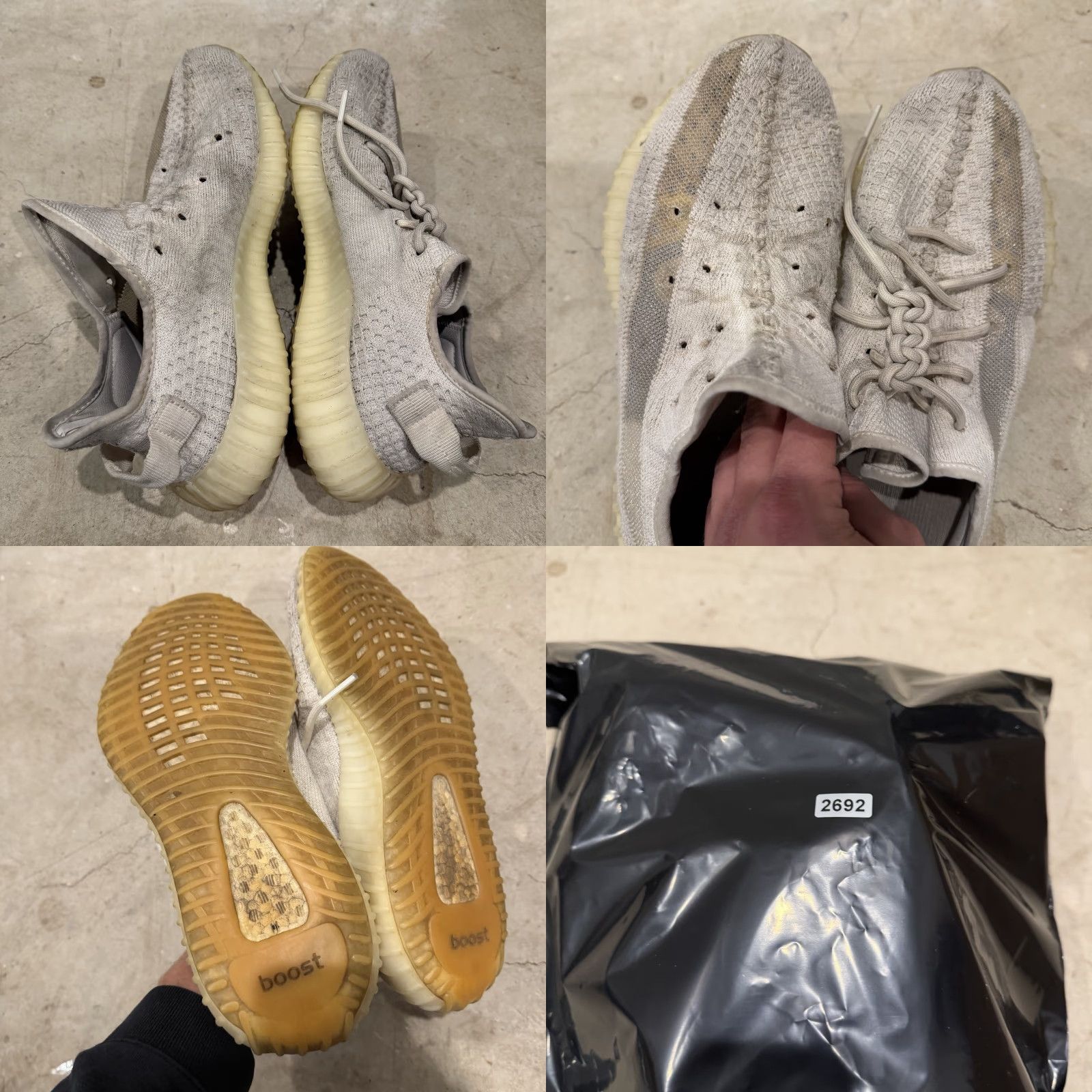 Adidas **Adidas Yeezy Boost 350 V2 White 9.5 Men's Shoe** User: **Adidas Yeezy Boost 350 V2 White 9.5 Men's** Size US 9 / EU 42 - 8 Thumbnail