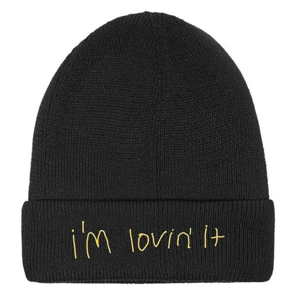 VIBE #8 Cactus Jack I'm Lovin it Beanie Size ONE SIZE - 4 Thumbnail