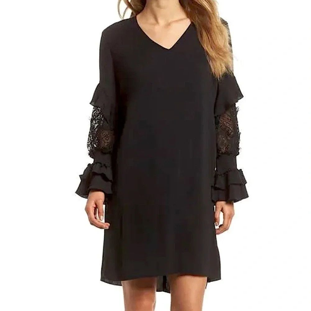 KOBI HALPERIN kobi halperin gothic lace detail slouchy loose fit dress Size S / US 4 / IT 40 - 1 Thumbnail