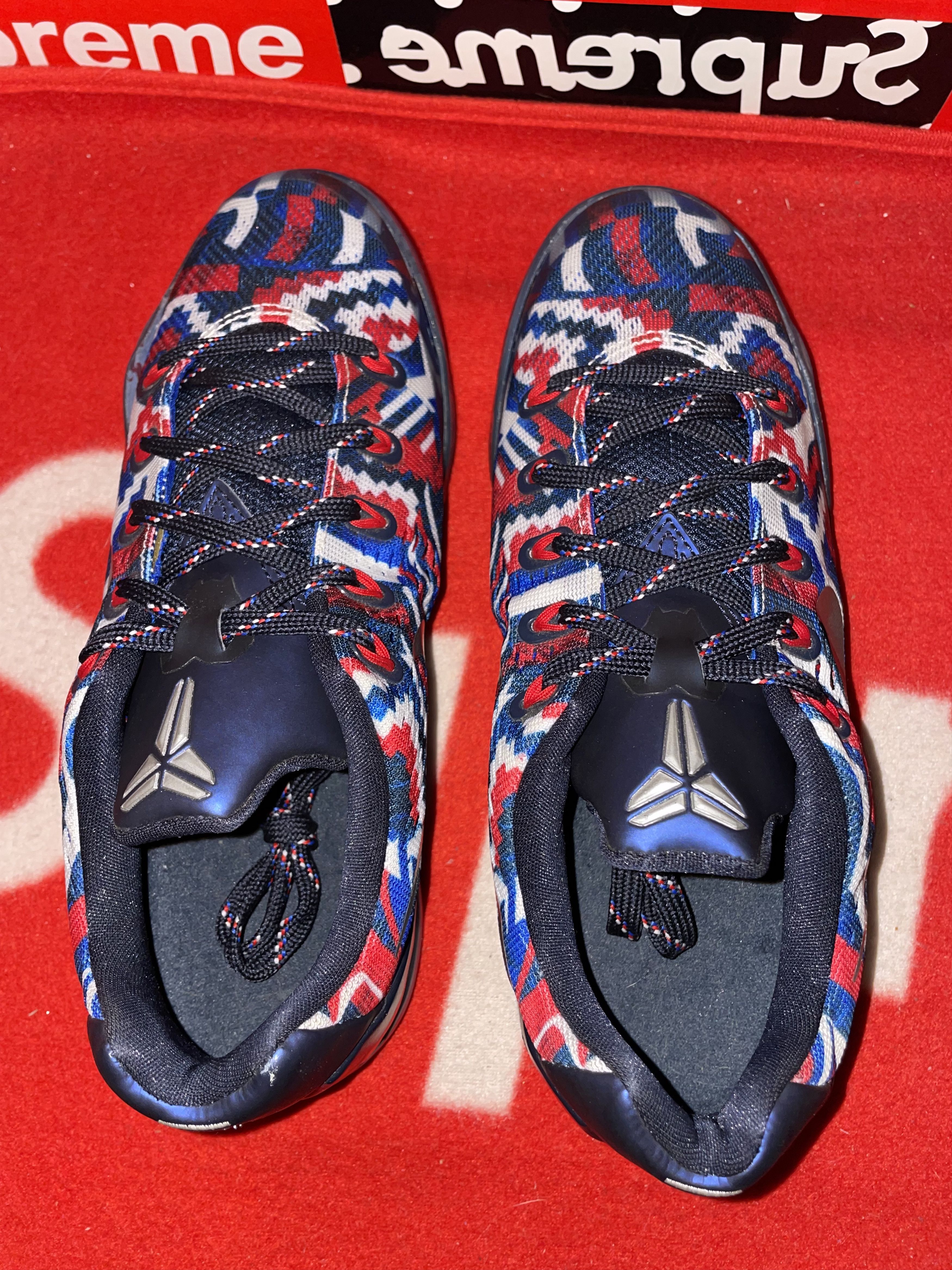 Nike Nike Kobe 9 EM GS 'Independence Day' 653593-100 size 6y Size US 6 / EU 39 - 4 Thumbnail