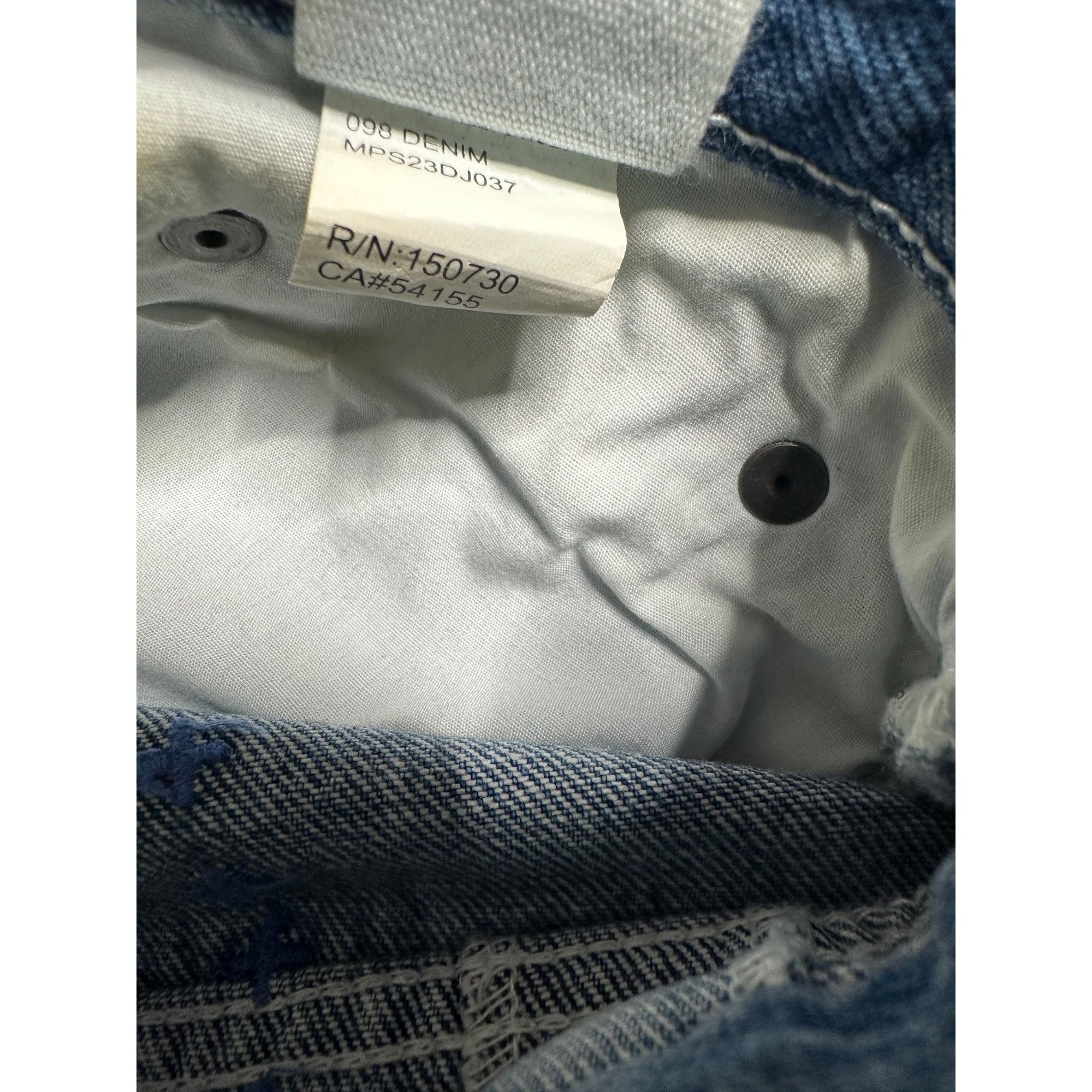 Ksubi Custom Embellished Distressed Paint Stained dyed treated Ksu Size US 31 - 8 Thumbnail
