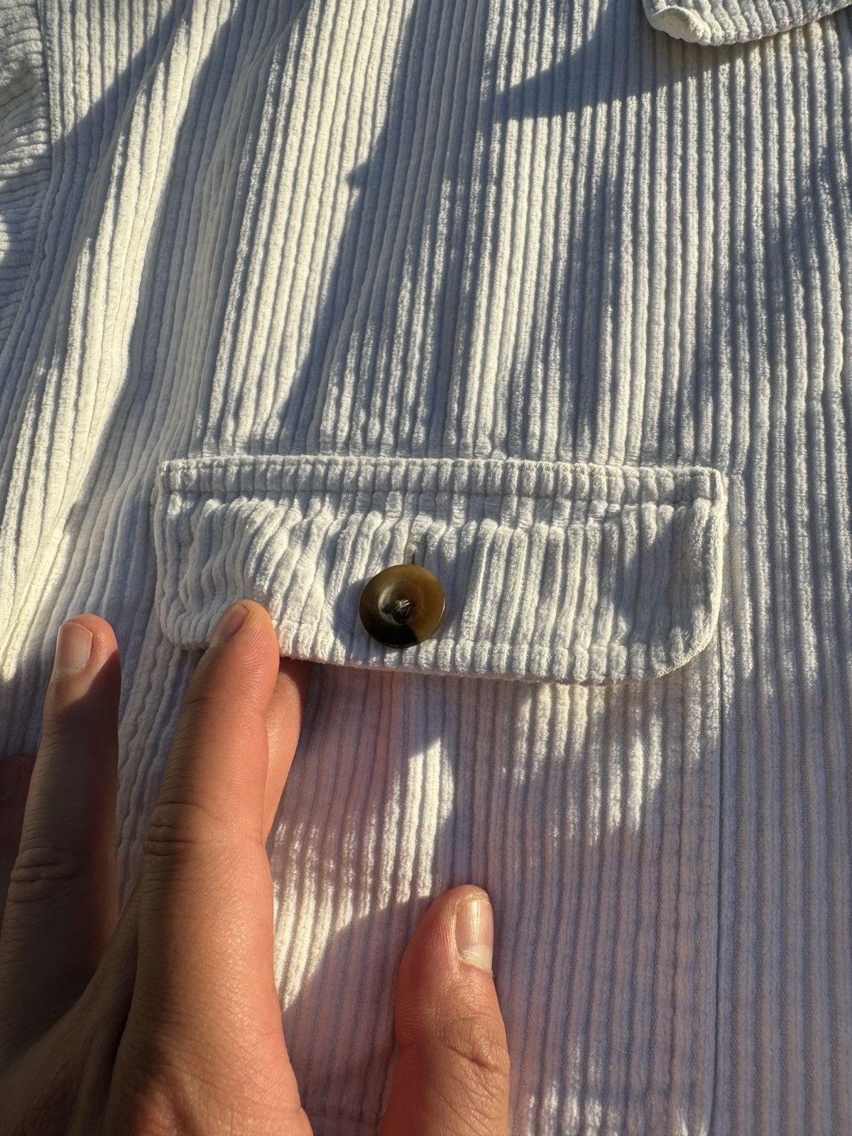 High Sierra High Sierra White Corduroy Jacket Size US L / EU 52-54 / 3 - 5 Thumbnail