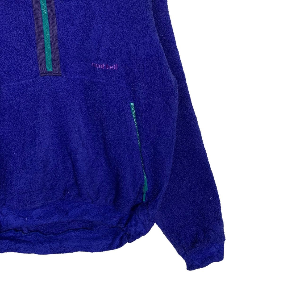 Japanese Brand MONT-BELL Polarplus Half Zip Pullover Fleece Jumper #0008-C1 Size US S / EU 44-46 / 1 - 5 Thumbnail