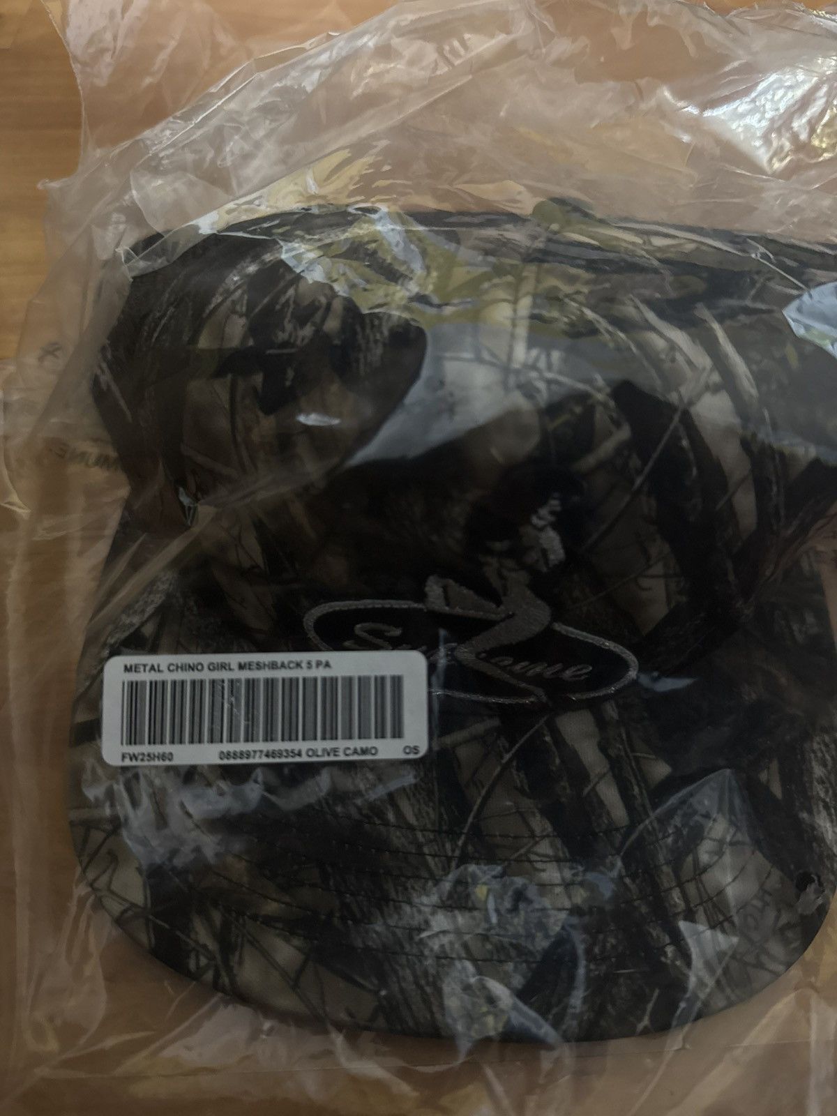 Supreme METAL CHINO GIRL MESHBACK SUPREME CAMO HAT Size ONE SIZE - 6 Thumbnail