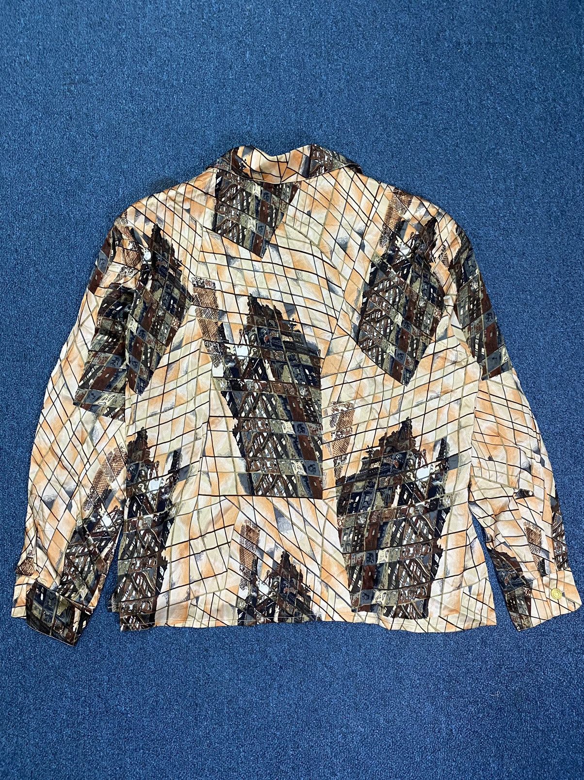 Escada Vintage Escada By Margaretha Rey Geometric Pattern Size M / US 6-8 / IT 42-44 - 3 Thumbnail