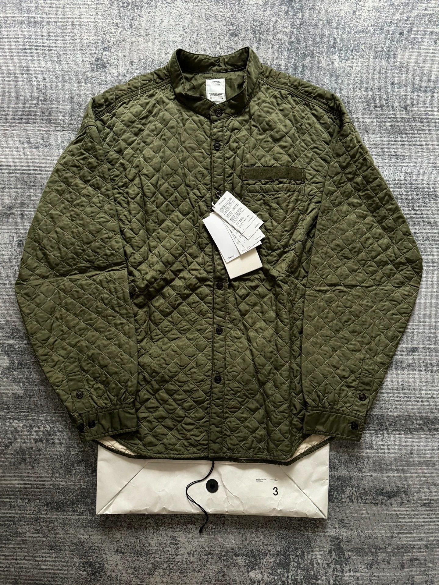 Visvim VISVIM 23AW QUILTED PALMER SHIRT L/S Green 3 Size US L / EU 52-54 / 3 - 1 Thumbnail