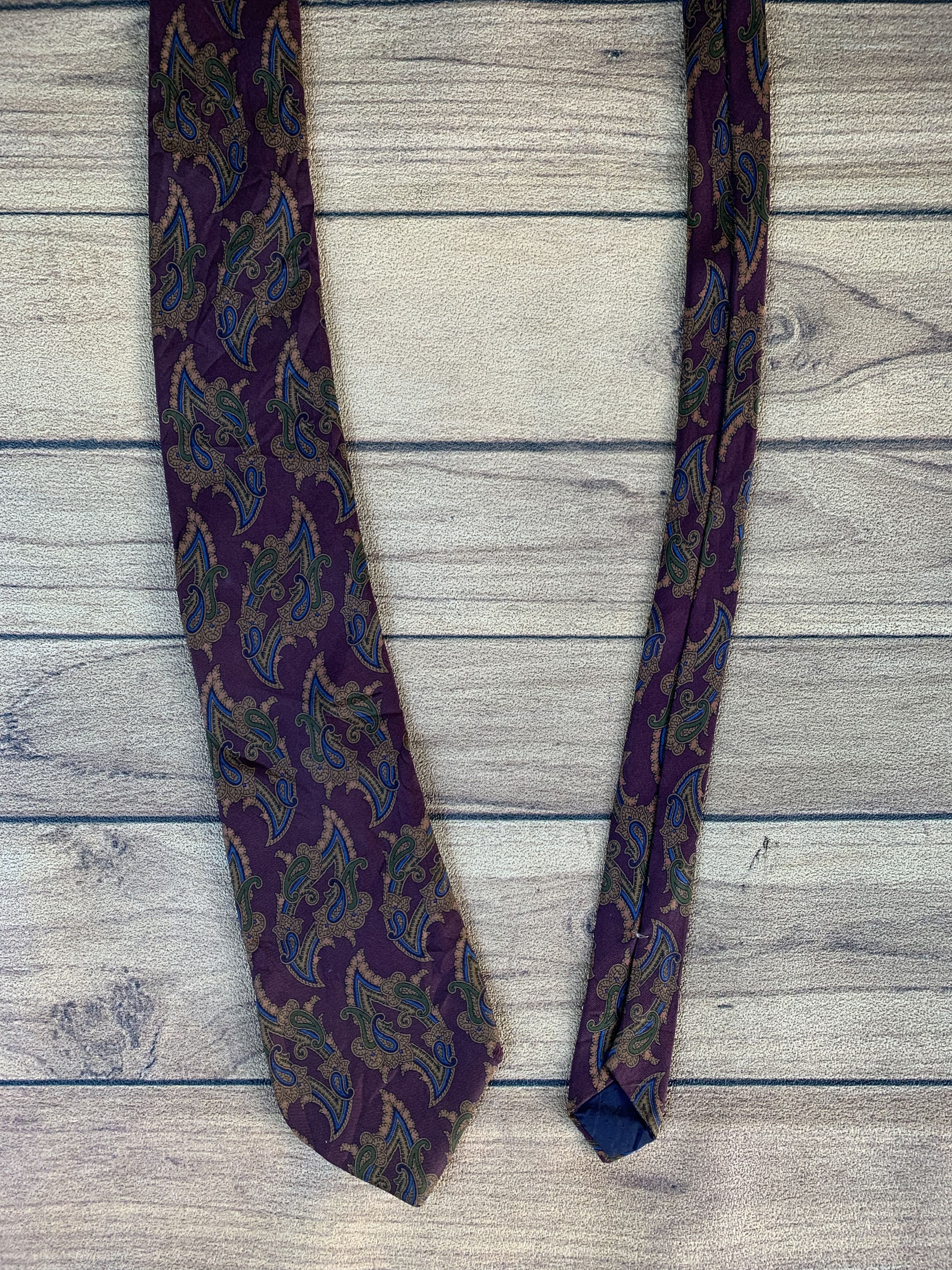 Burberry Vintage burberrys tie fullprint Size ONE SIZE - 2 Thumbnail