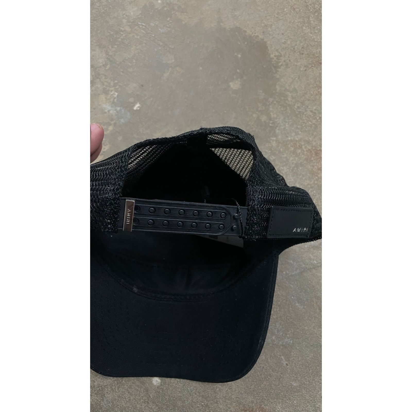 Amiri Amiri Trucker Black Green Used OS Size ONE SIZE - 2 Thumbnail