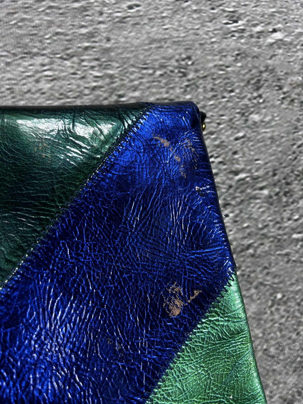 H&M × Matthew Williamson Matthew Williamson HM crossbody Bag Y2K green blue Size ONE SIZE - 4 Thumbnail