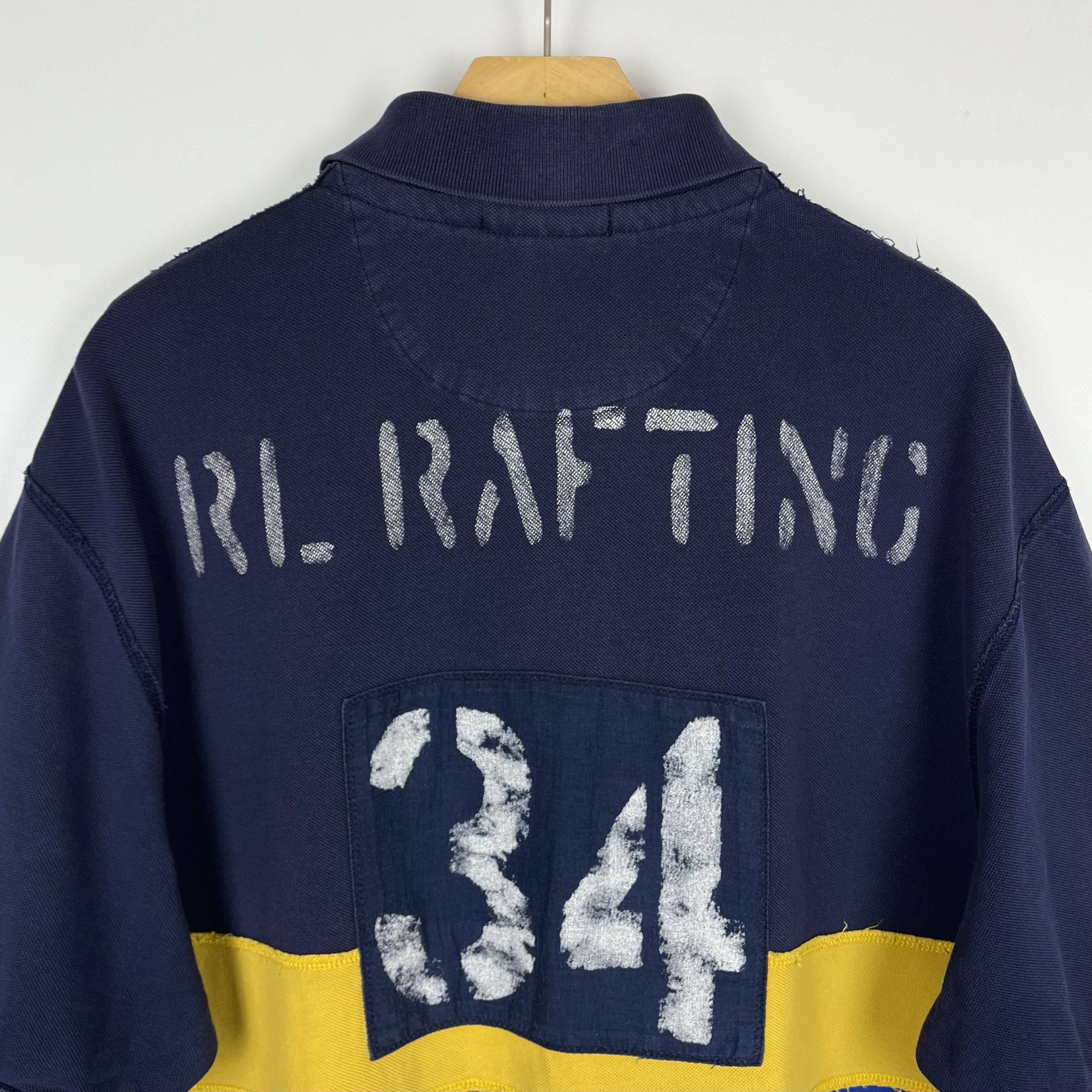 Polo Ralph Lauren Vintage Polo Ralph Lauren Rafting Big Logo Polo Shirt 90’s Size US XXL / EU 58 / 5 - 6 Thumbnail