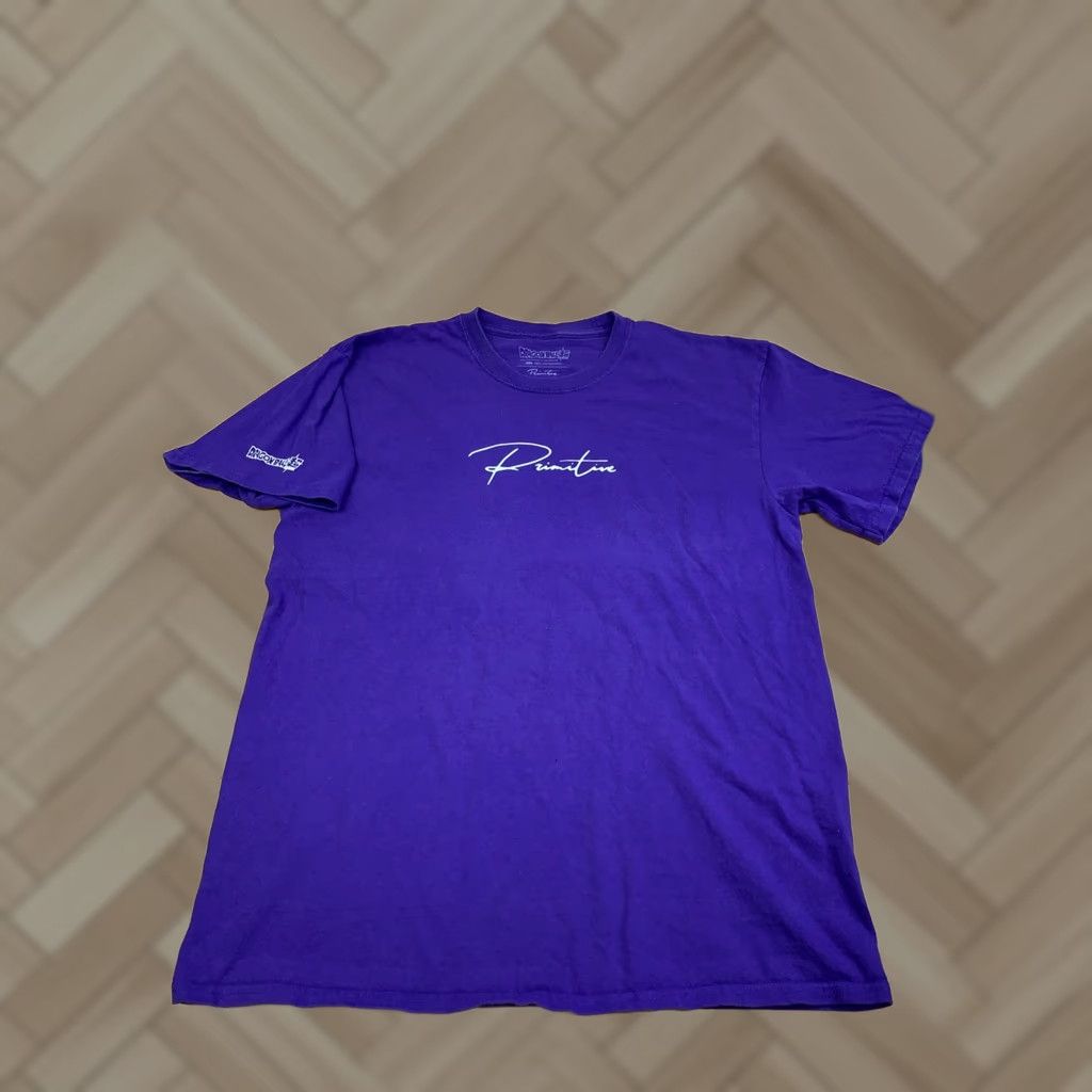 Primitive Primitive x Dragon Ball Super Beerus Shirt Men L Purple Cotton Crew Neck Short Sleeve Graphic Print 2010-2019 Vintage No 12998 Size US L / EU 52-54 / 3 - 1 Thumbnail