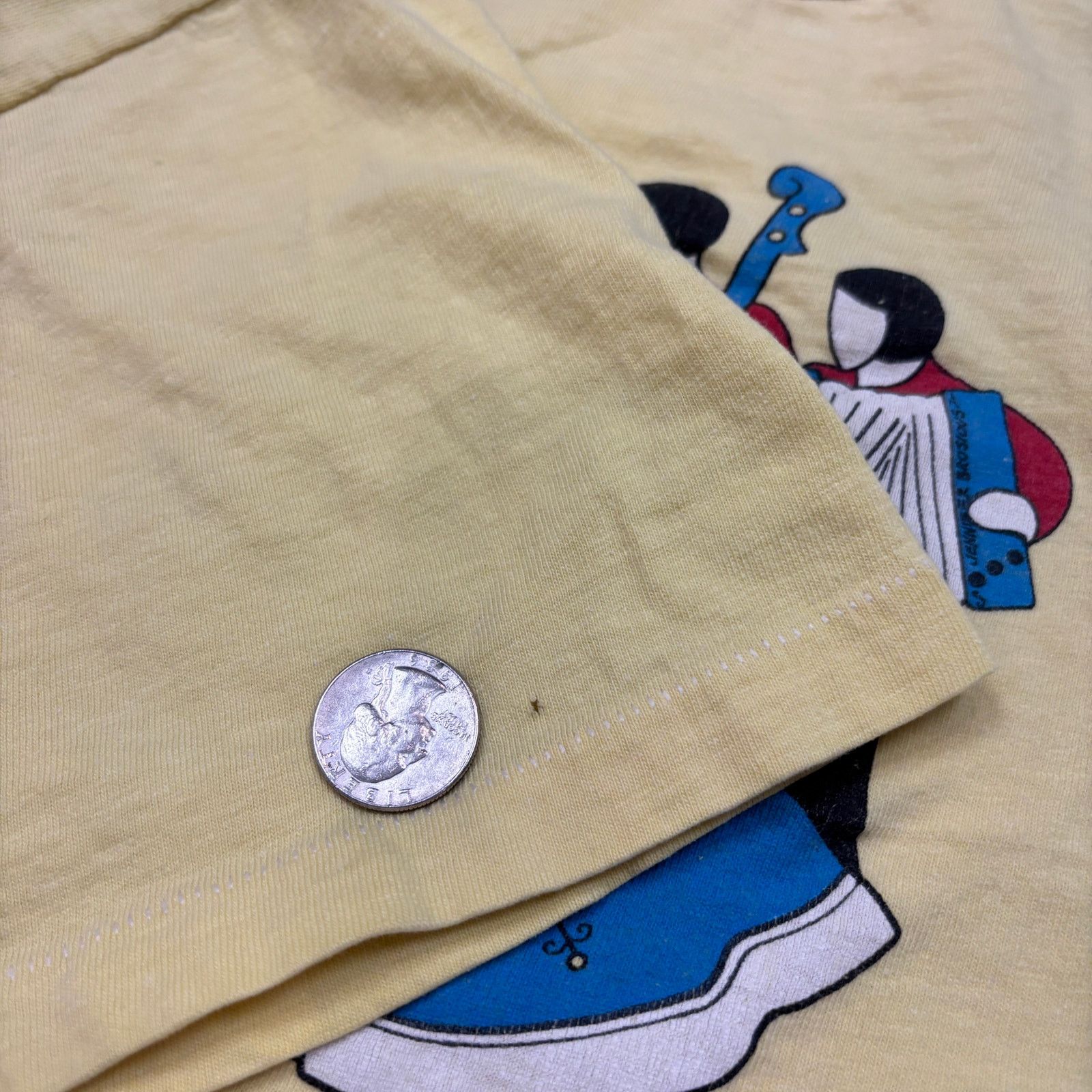 Hanes × Vintage VTG 80s Nama Folk Orchestra The Ethnic Connection Shirt Lg Size US L / EU 52-54 / 3 - 9 Thumbnail