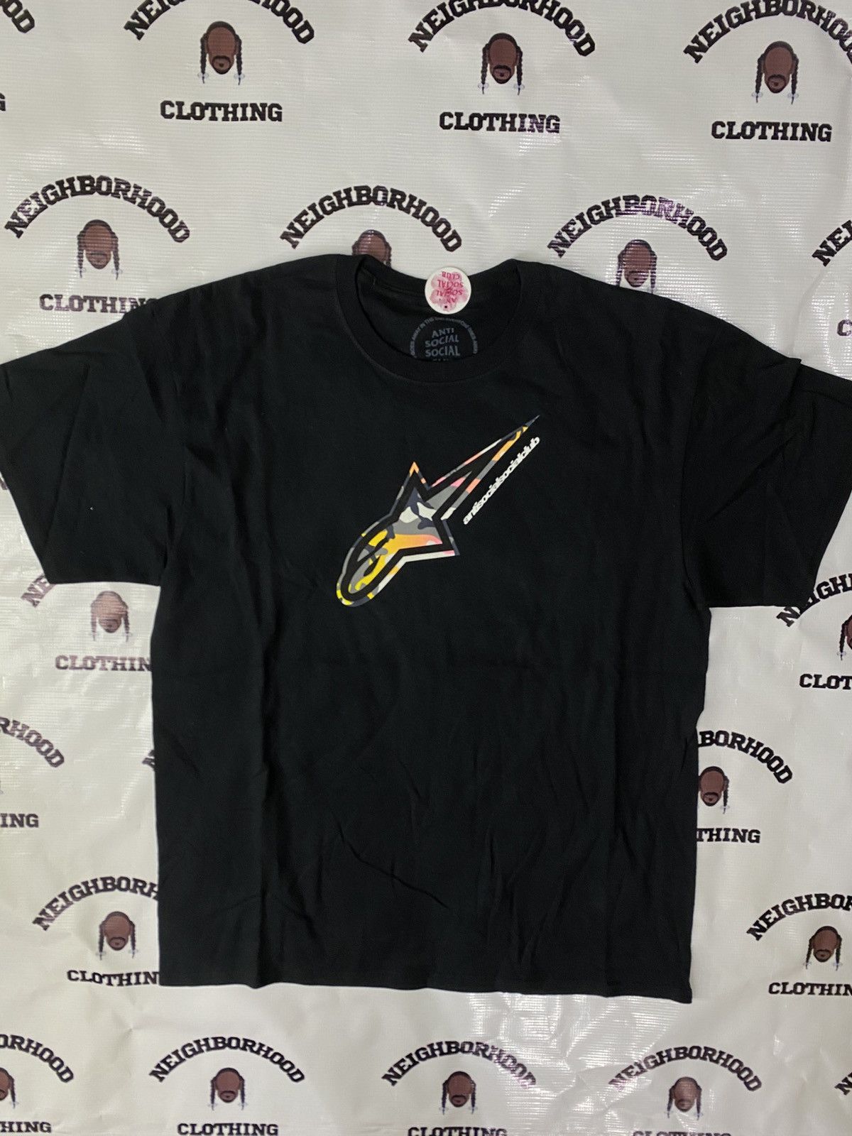 Alpinestars × Anti Social Social Club ASSC X ALPINESTARS TEE. Size US XL / EU 56 / 4 - 2 Thumbnail