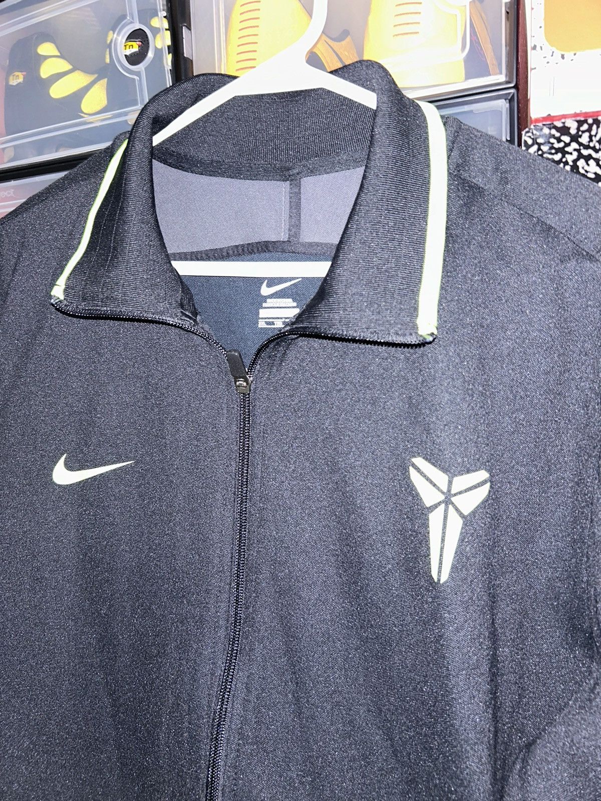Nike Nike Kobe Bryant KB24 Full Zip Jacket Vintage XXL Lime Green Size US XXL / EU 58 / 5 - 2 Thumbnail