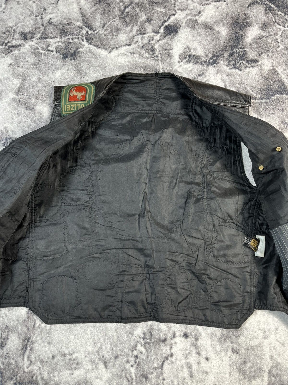 Vintage Vintage Biker Leather Vest – Sonic Devils MC Emsland Size US L / EU 52-54 / 3 - 10 Thumbnail