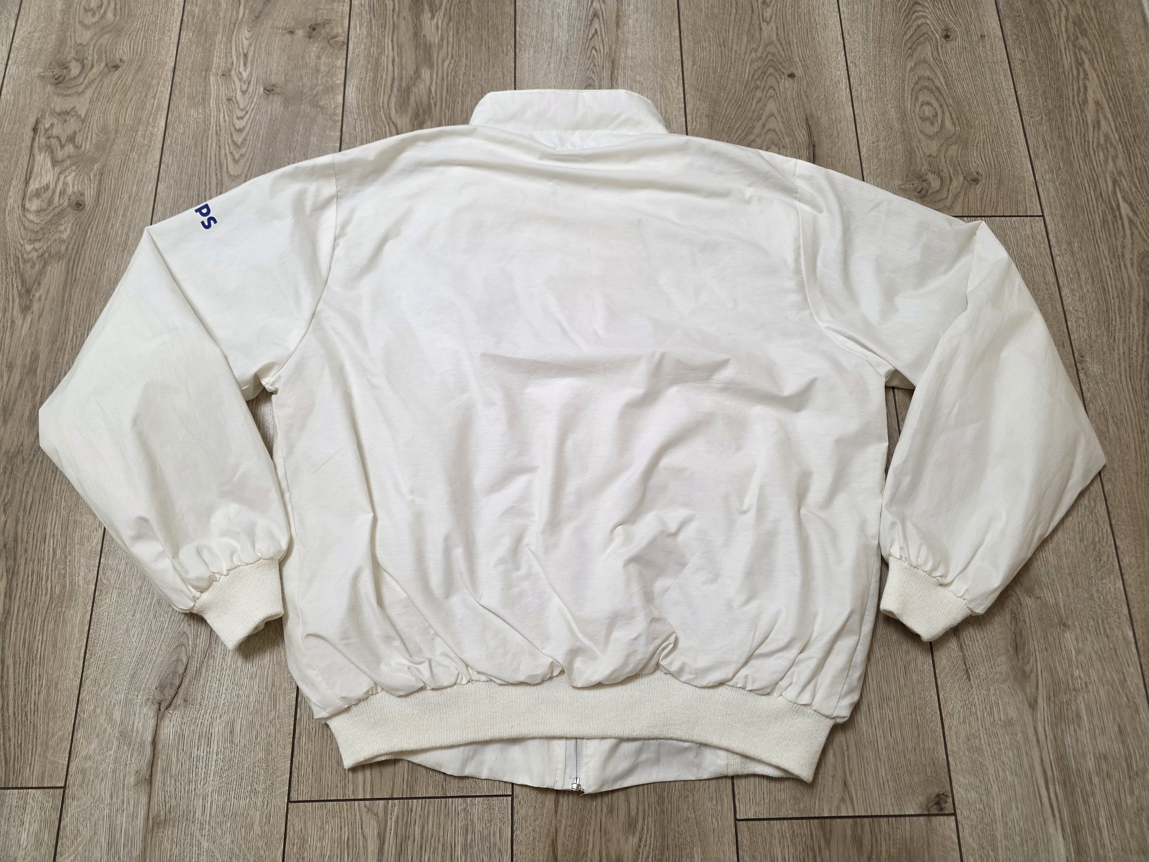 Adidas ADIDAS VINTAGE JACKET WHITE Y2K 90s SOCCER TRAINING JACKET Size US L / EU 52-54 / 3 - 2 Thumbnail