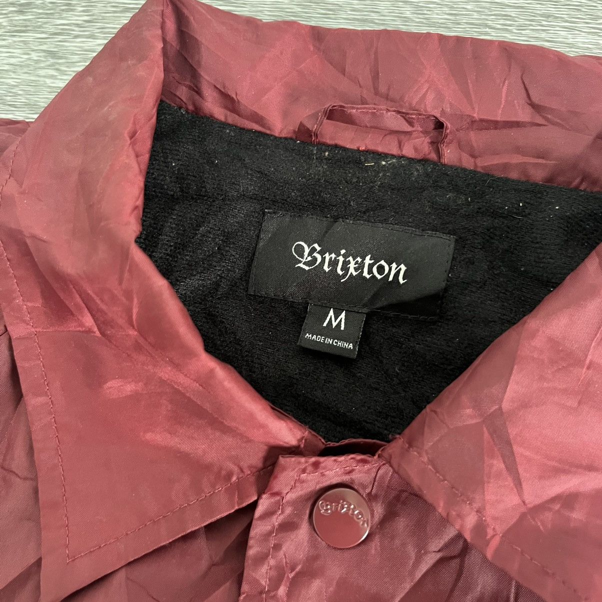 Brixton Brixton Ditmar Wind Jacket Red Size US M / EU 48-50 / 2 - 4 Thumbnail