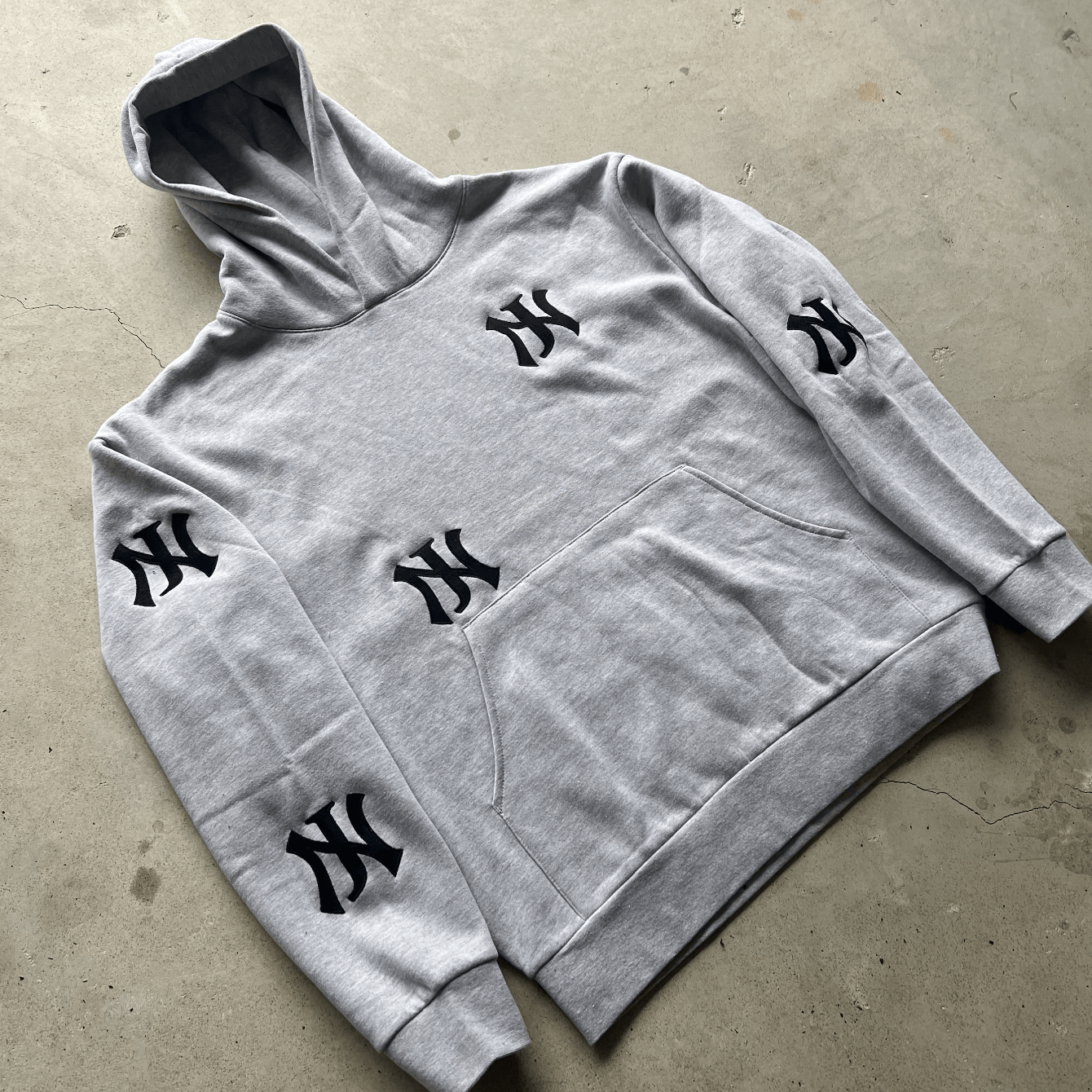 Other NJ New Jersey EMBROIDERED HOODIE Size US M / EU 48-50 / 2 - 1 Thumbnail