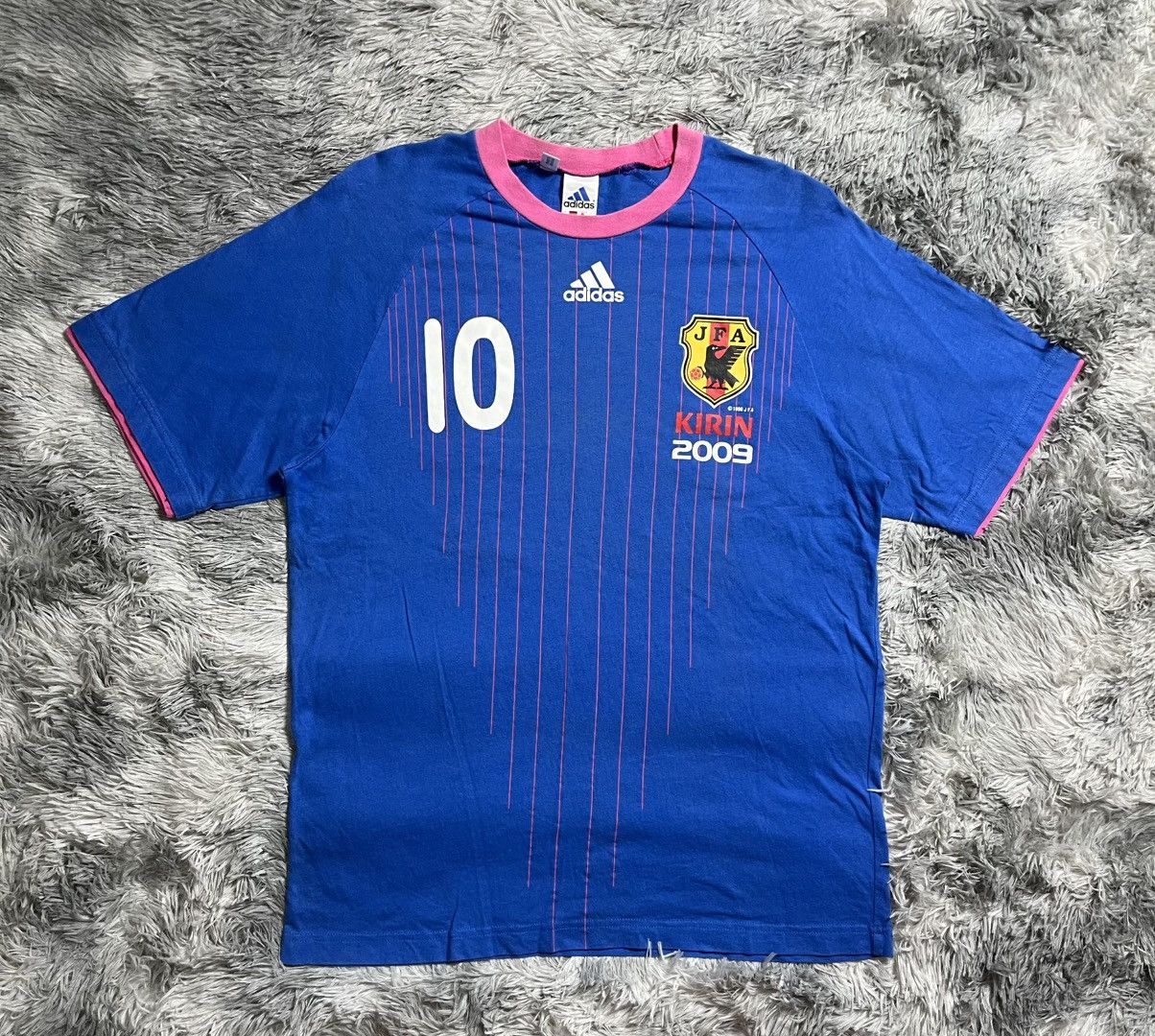 Adidas Vintage adidas JFA t shirt Size US M / EU 48-50 / 2 - 1 Thumbnail