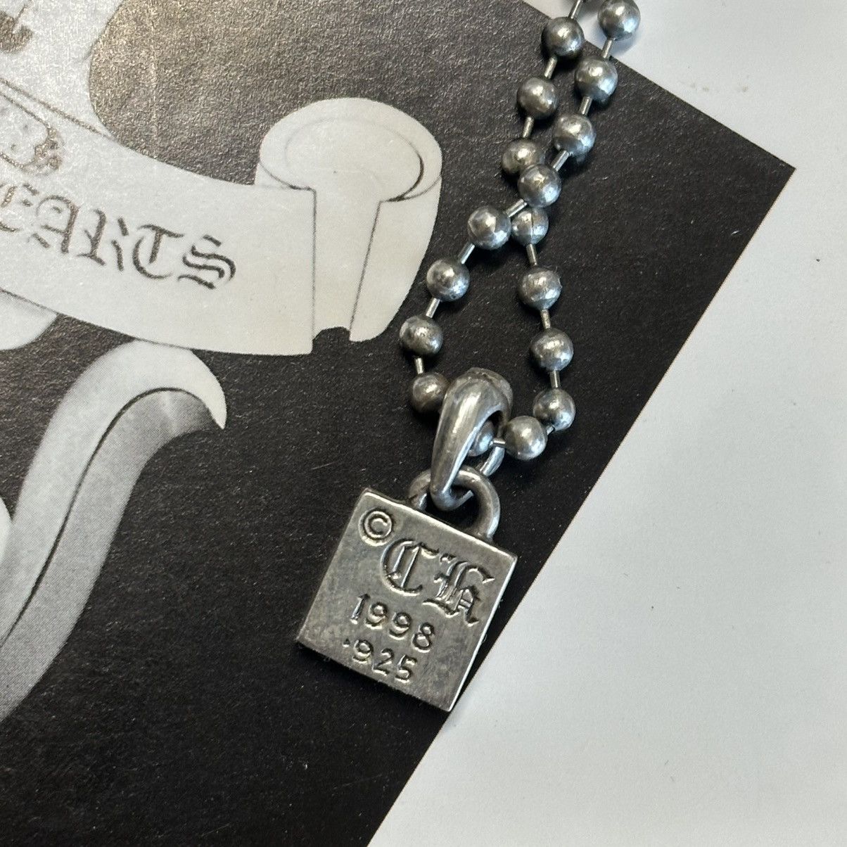 Chrome Hearts CHROME HEARTS FRAMED FLORAL PENDANT Size ONE SIZE - 7 Thumbnail