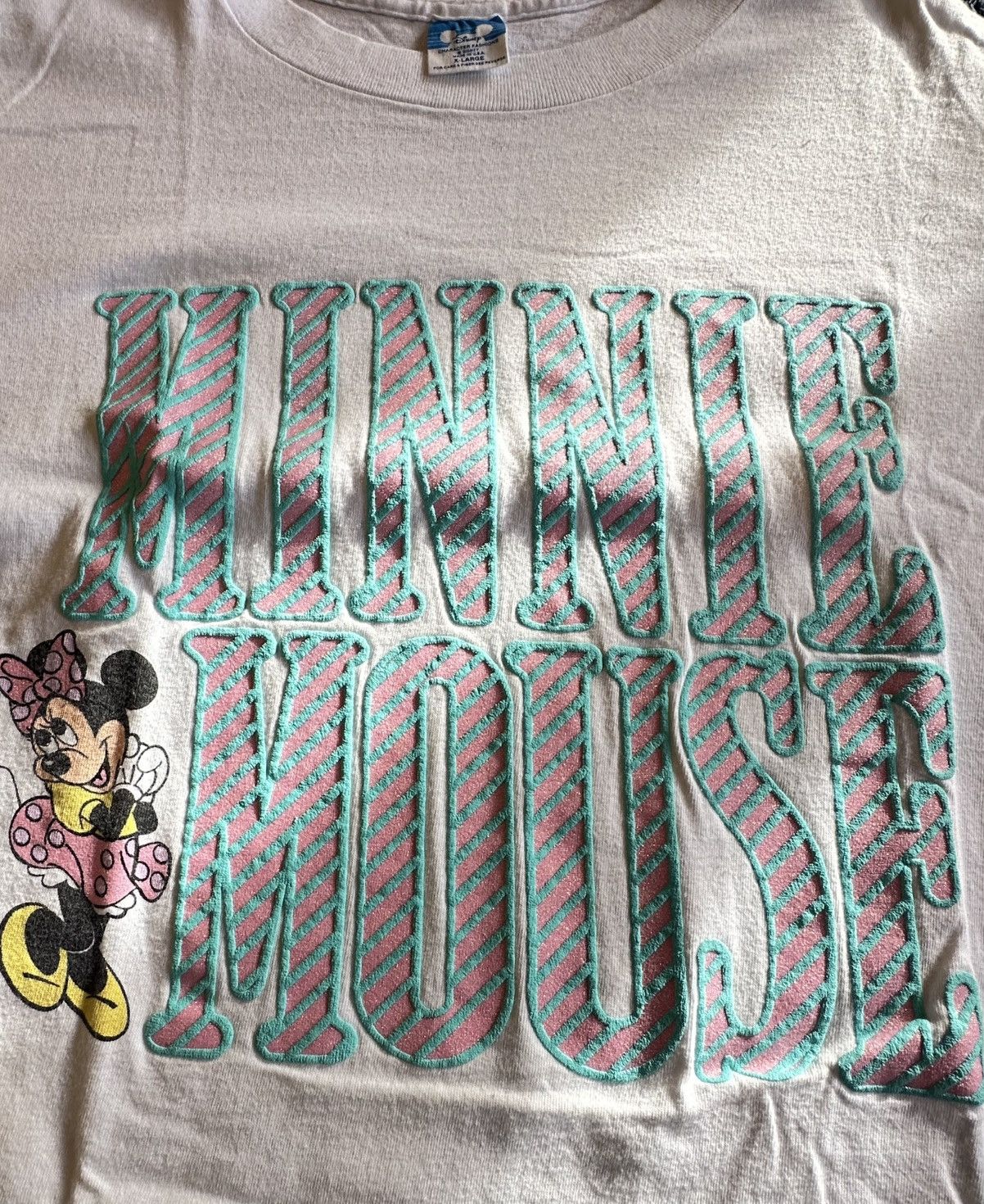 Disney × Vintage Vintage Disney Minnie Mouse Single Stitched shirt Size US XL / EU 56 / 4 - 3 Thumbnail