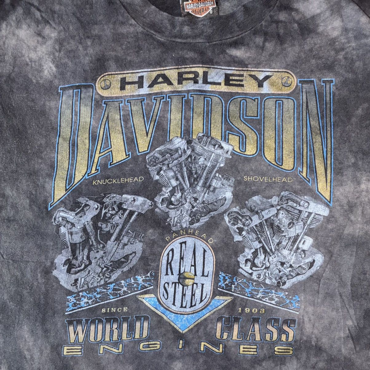 Harley Davidson 90s Harley Davidson faded tee Size US L / EU 52-54 / 3 - 2 Thumbnail