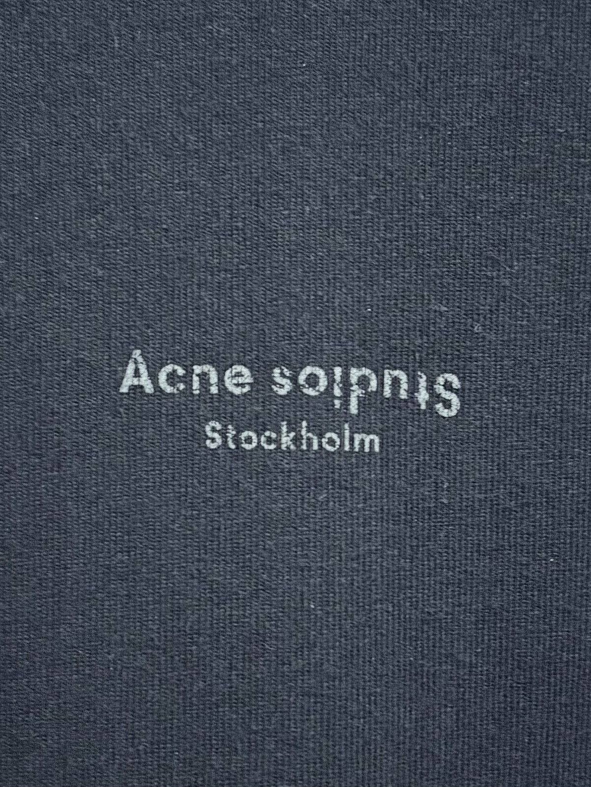 Acne Studios 2000's Acne Studios Stockholm Center Black T-Shirt Size US M / EU 48-50 / 2 - 4 Thumbnail