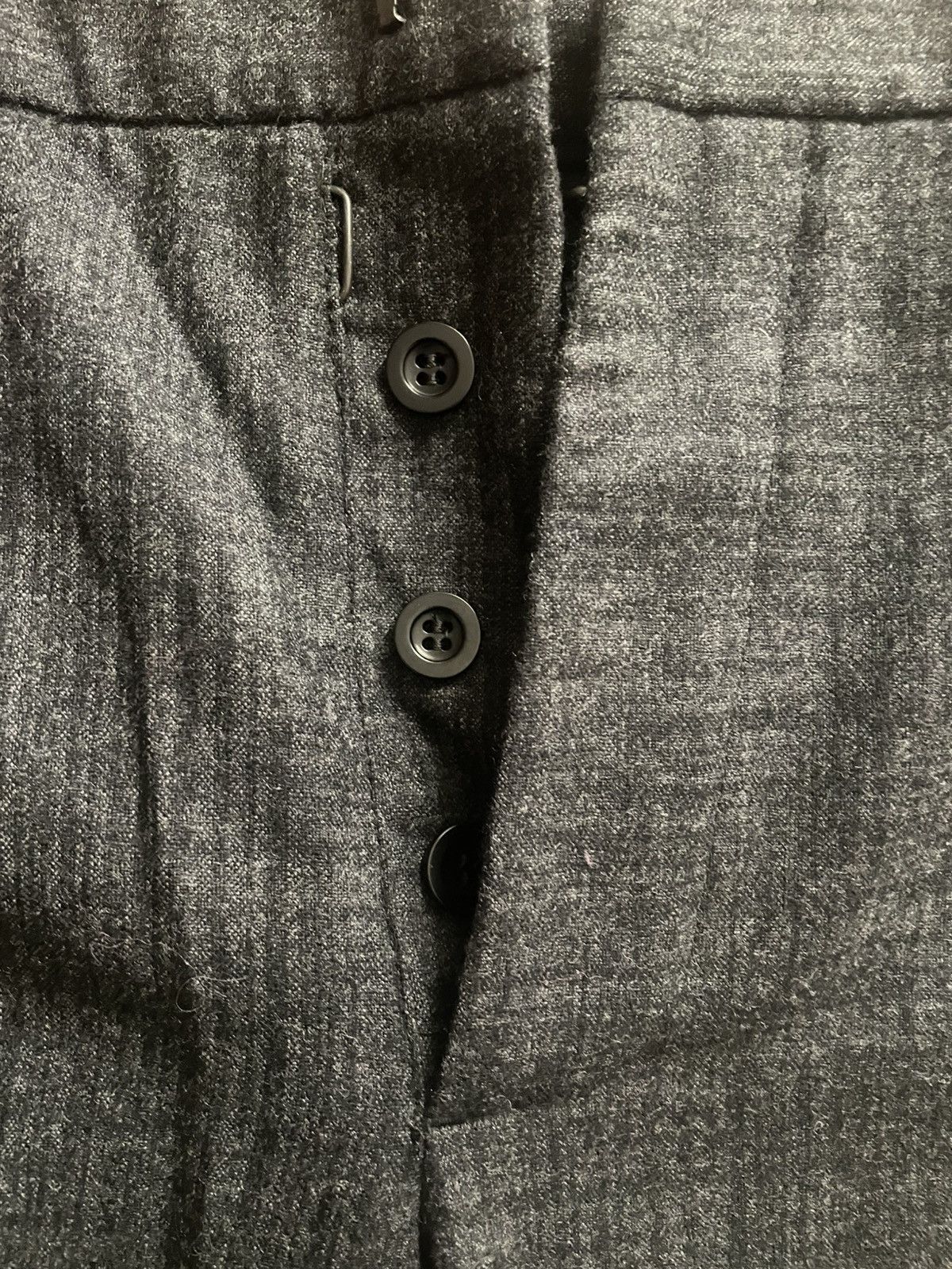 Maison Margiela Margiela Dark Grey Pattern Wool Suit 46 Size 46S - 10 Thumbnail
