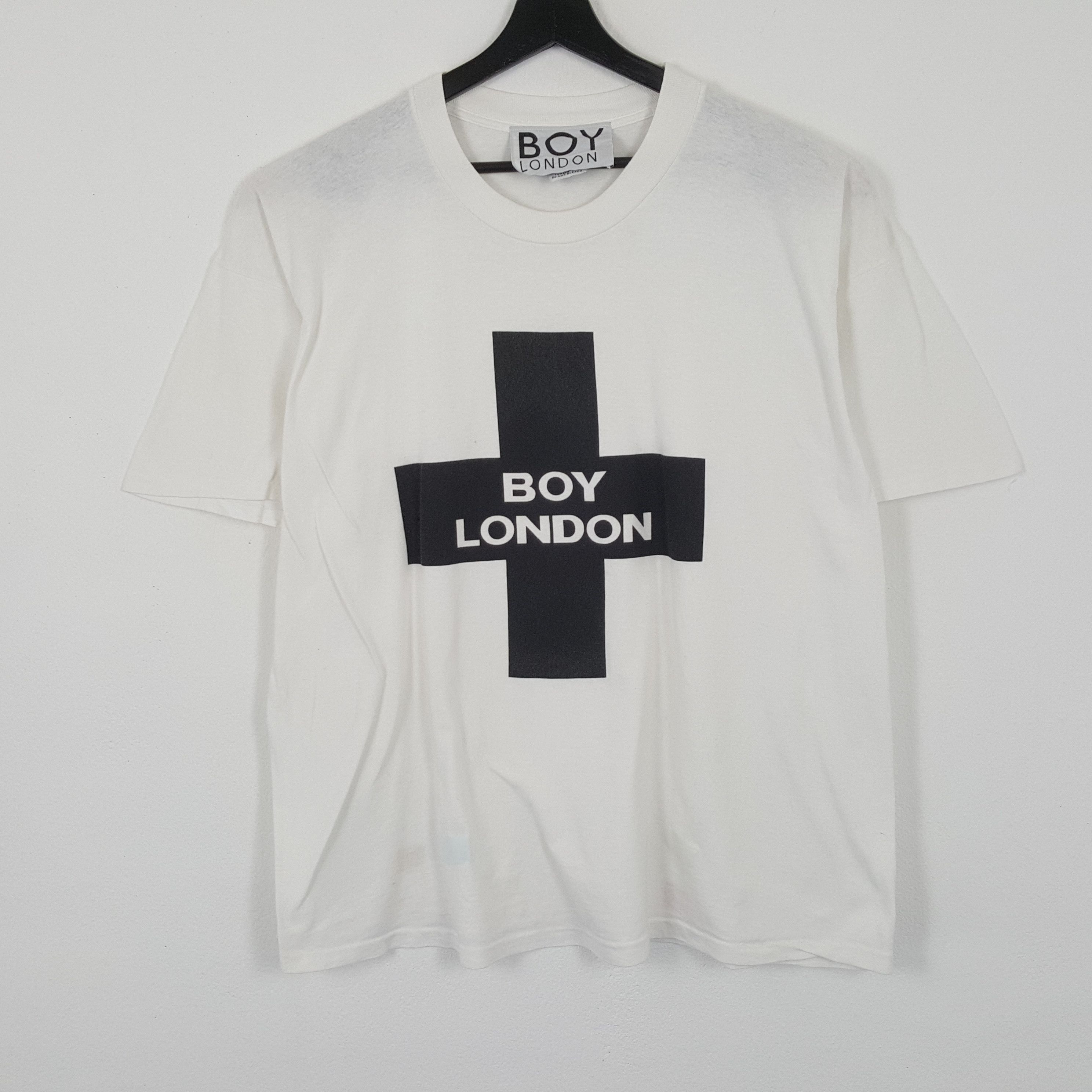 image of Boy London Streetwear Style Tshirt in White, Men's (Size XL)