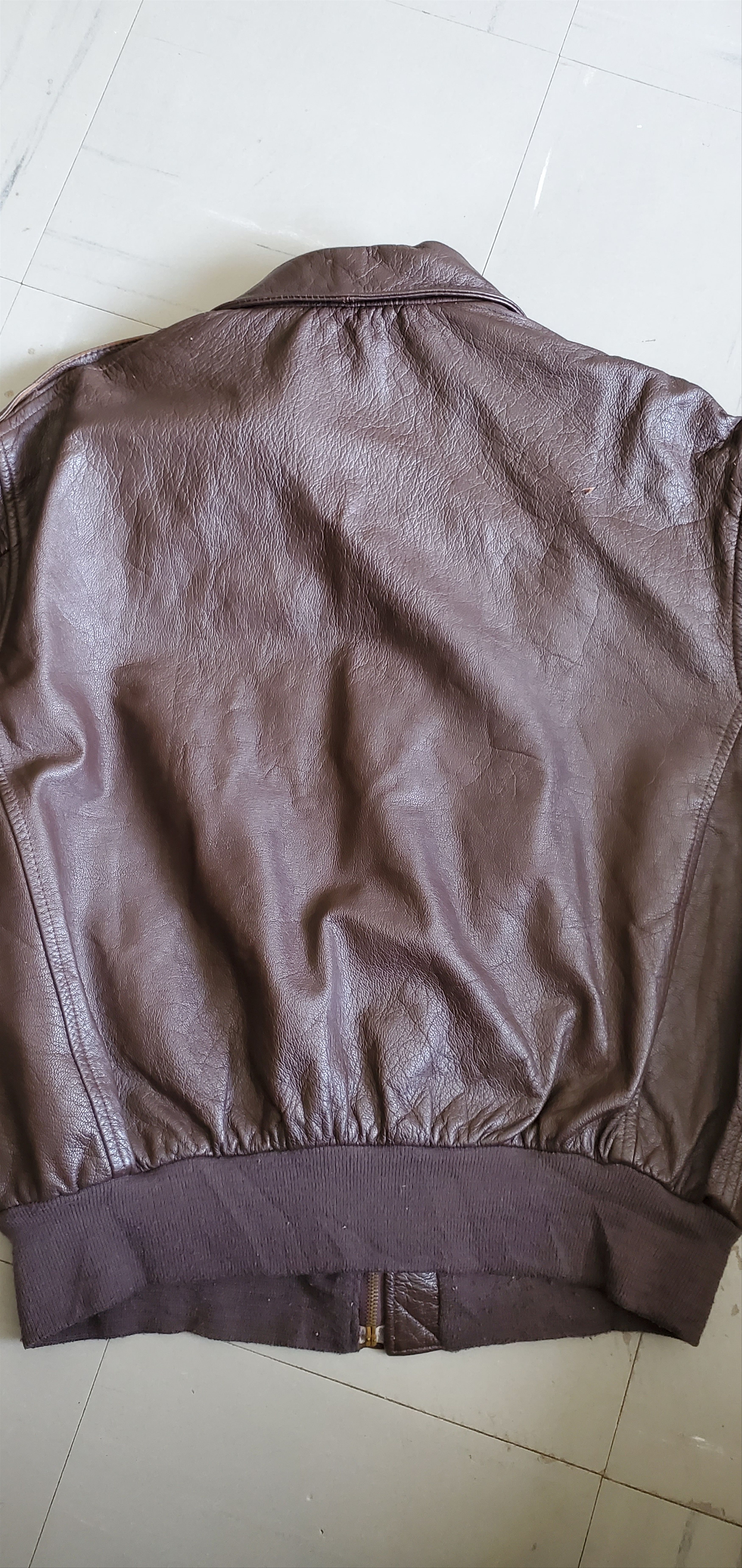 Cooper Cooper A-2 Goatskin Cockpit Jacket Size US S / EU 44-46 / 1 - 2 Thumbnail