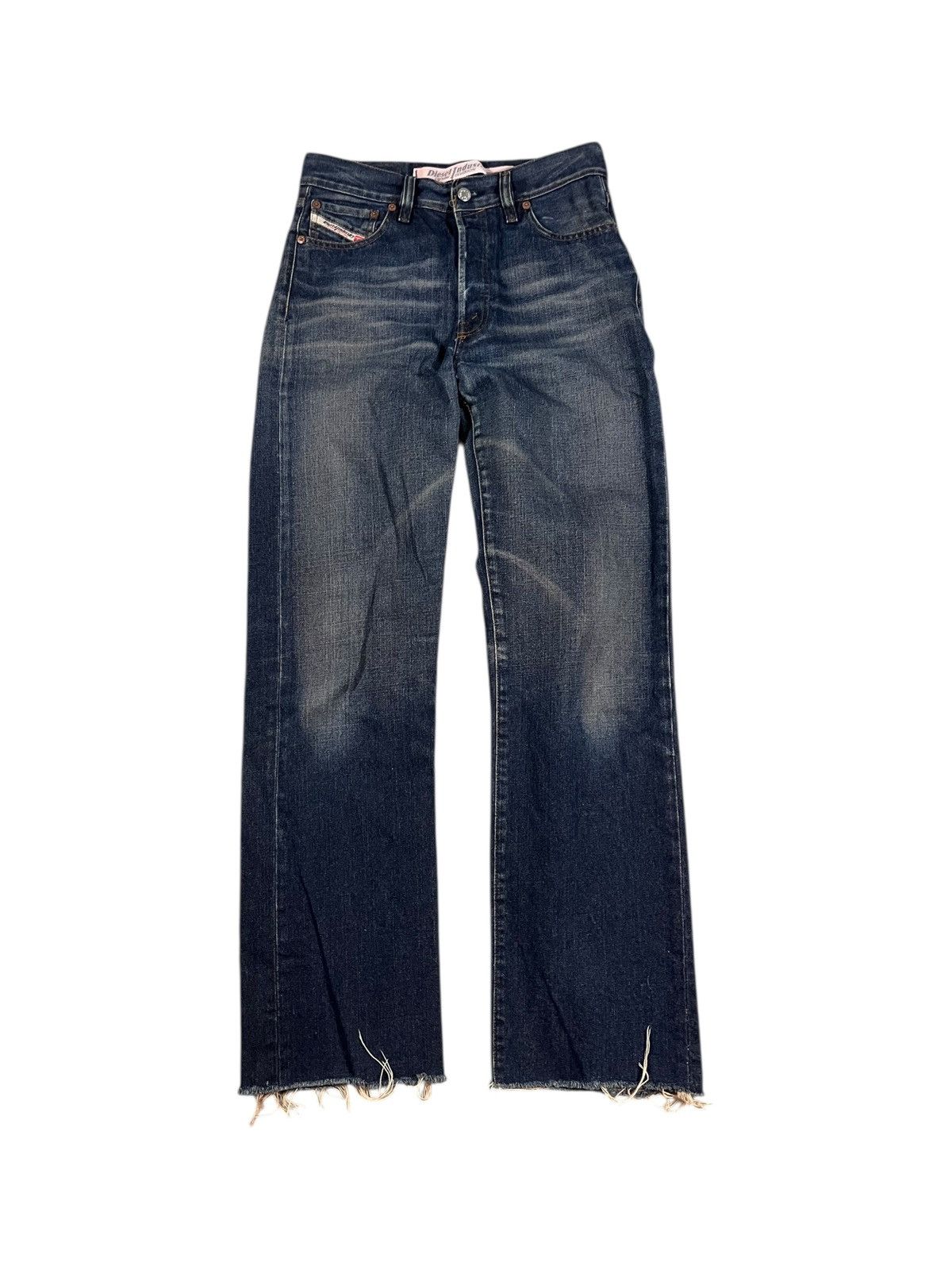 Diesel Vintage Y2K Diesel Straight Leg Faded Blue Jeans 28x31 Size US 28 / EU 44 - 1 Thumbnail