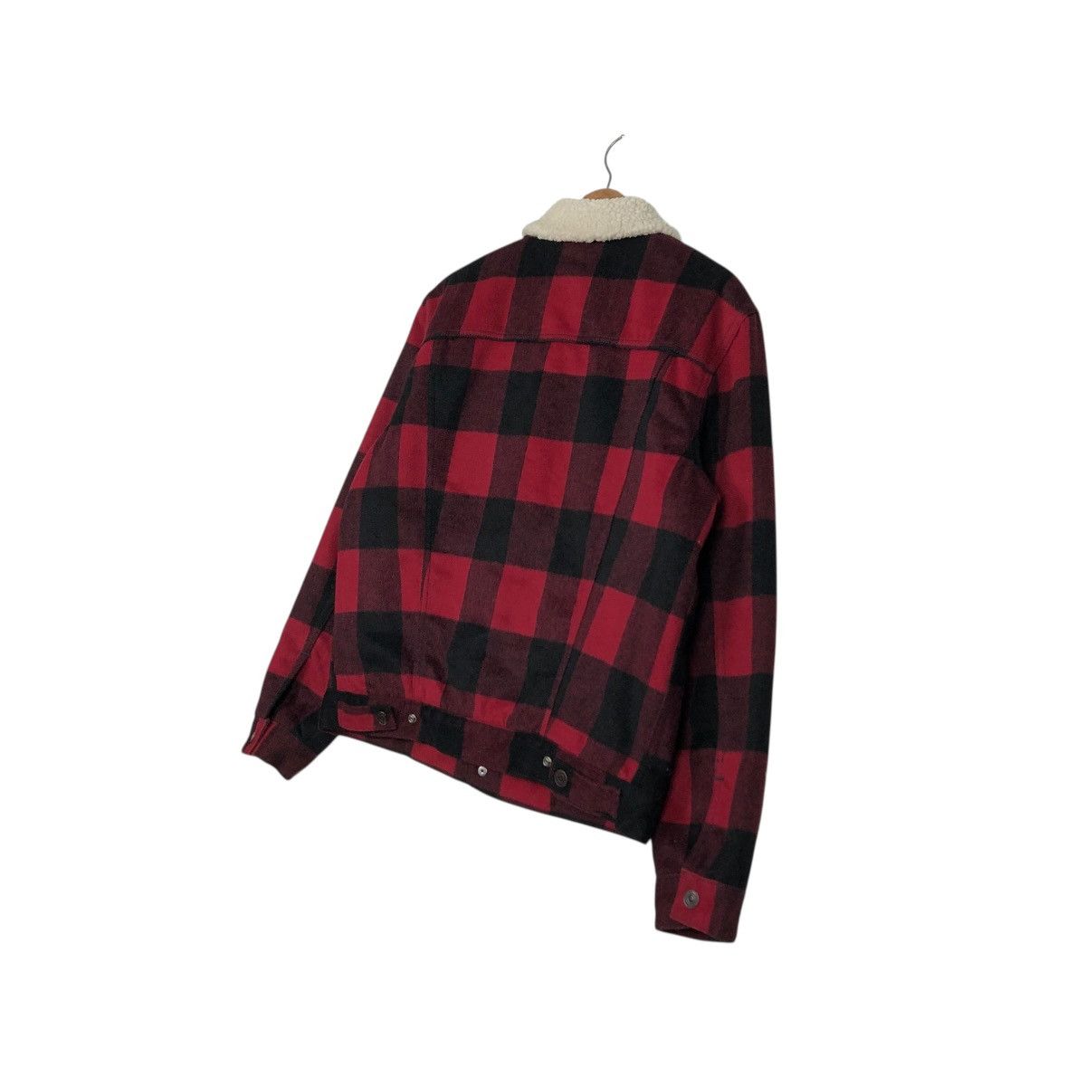 Levi's 🔥VINTAGE CHORE WOOL JACKET BLANKET LEVI’S TARTAN DESIGN Size US M / EU 48-50 / 2 - 13 Thumbnail