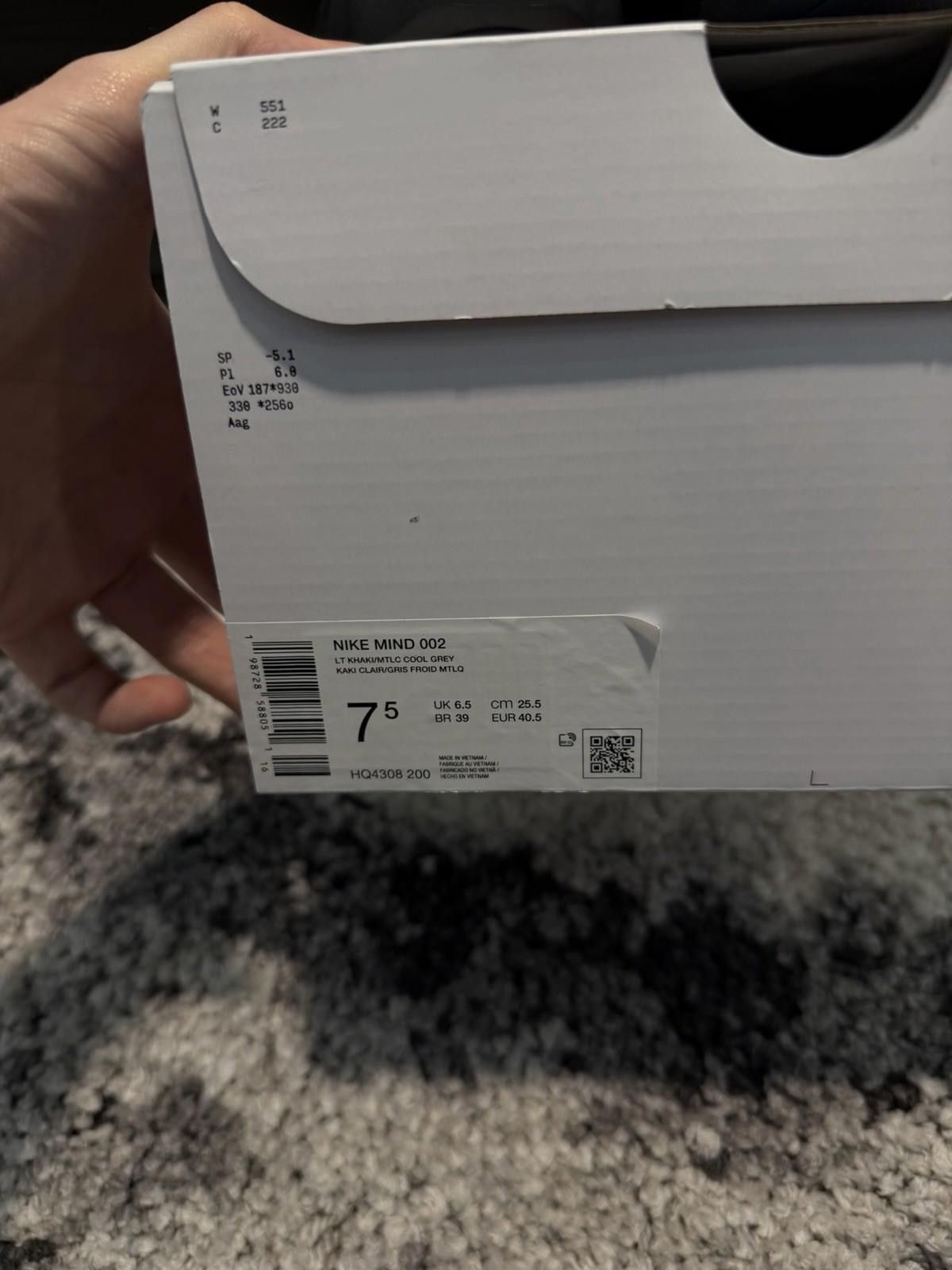 Nike Men's Nike Mind 002 Light Khaki - Mens Size 7.5 / Women 9 Size US 7.5 / EU 40-41 - 12 Thumbnail