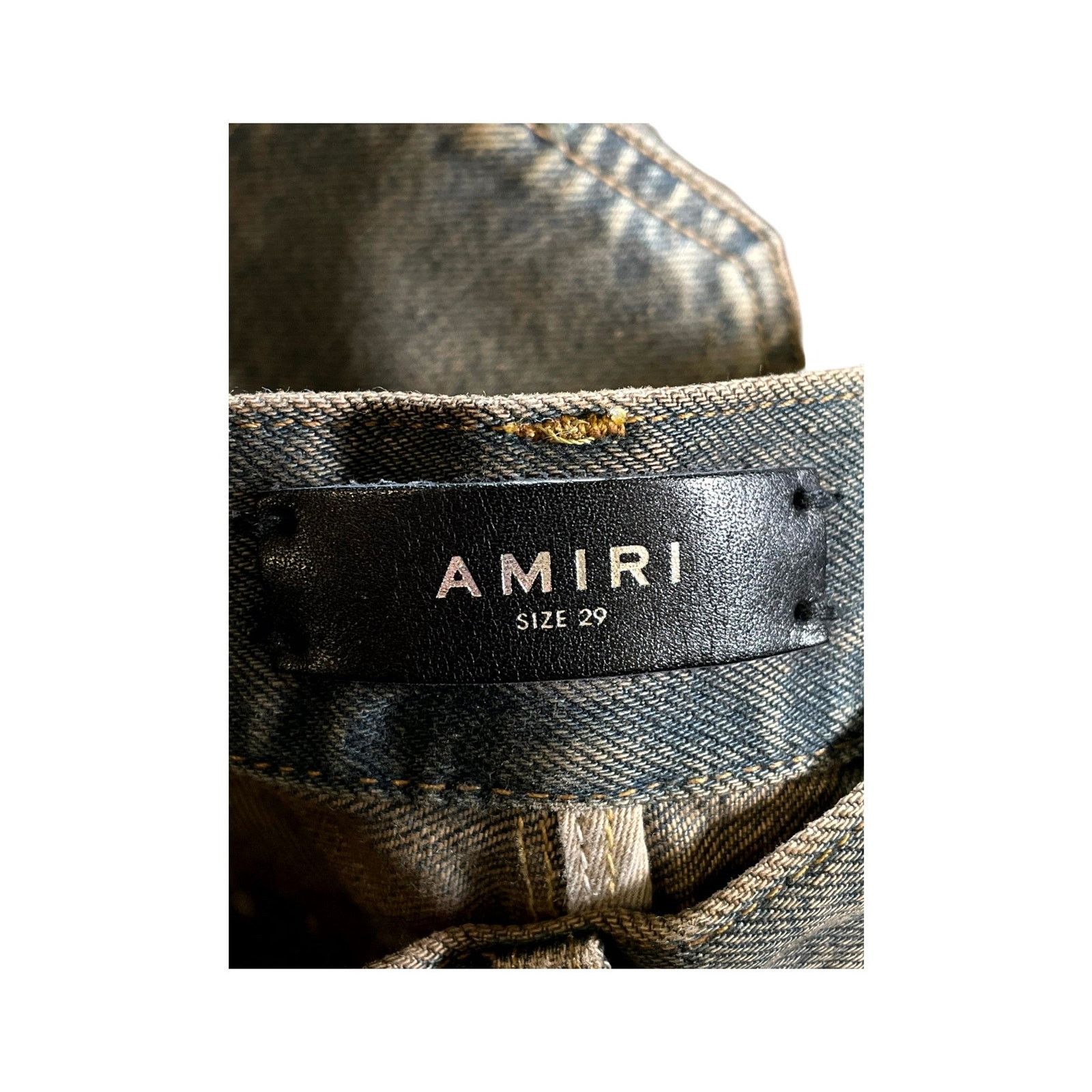 Amiri Amiri MA Slim Rust Wash Jeans Size US 29 - 5 Thumbnail