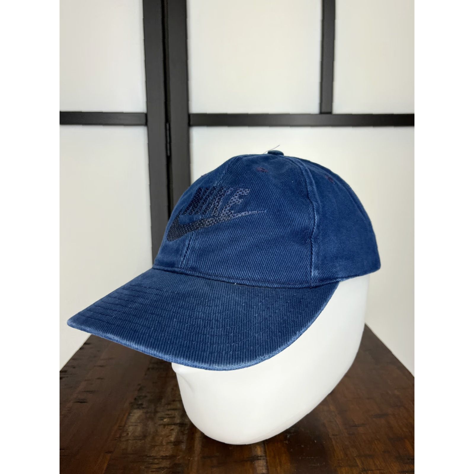 Nike Nike Hat Cap Snap Back Adult One Size Blue 100% Cotton Outdoors Twill Swoosh Casual Size ONE SIZE - 4 Thumbnail