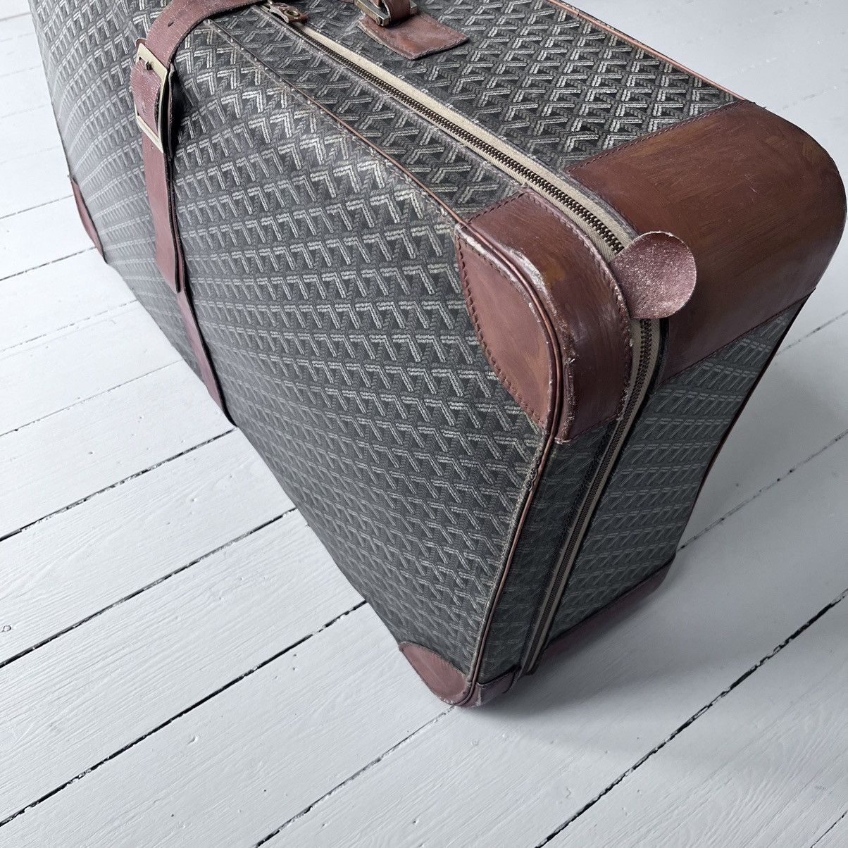 Goyard Goyard Goyardine Monogram Mid 1900s Soft Suitcase Size ONE SIZE - 3 Thumbnail