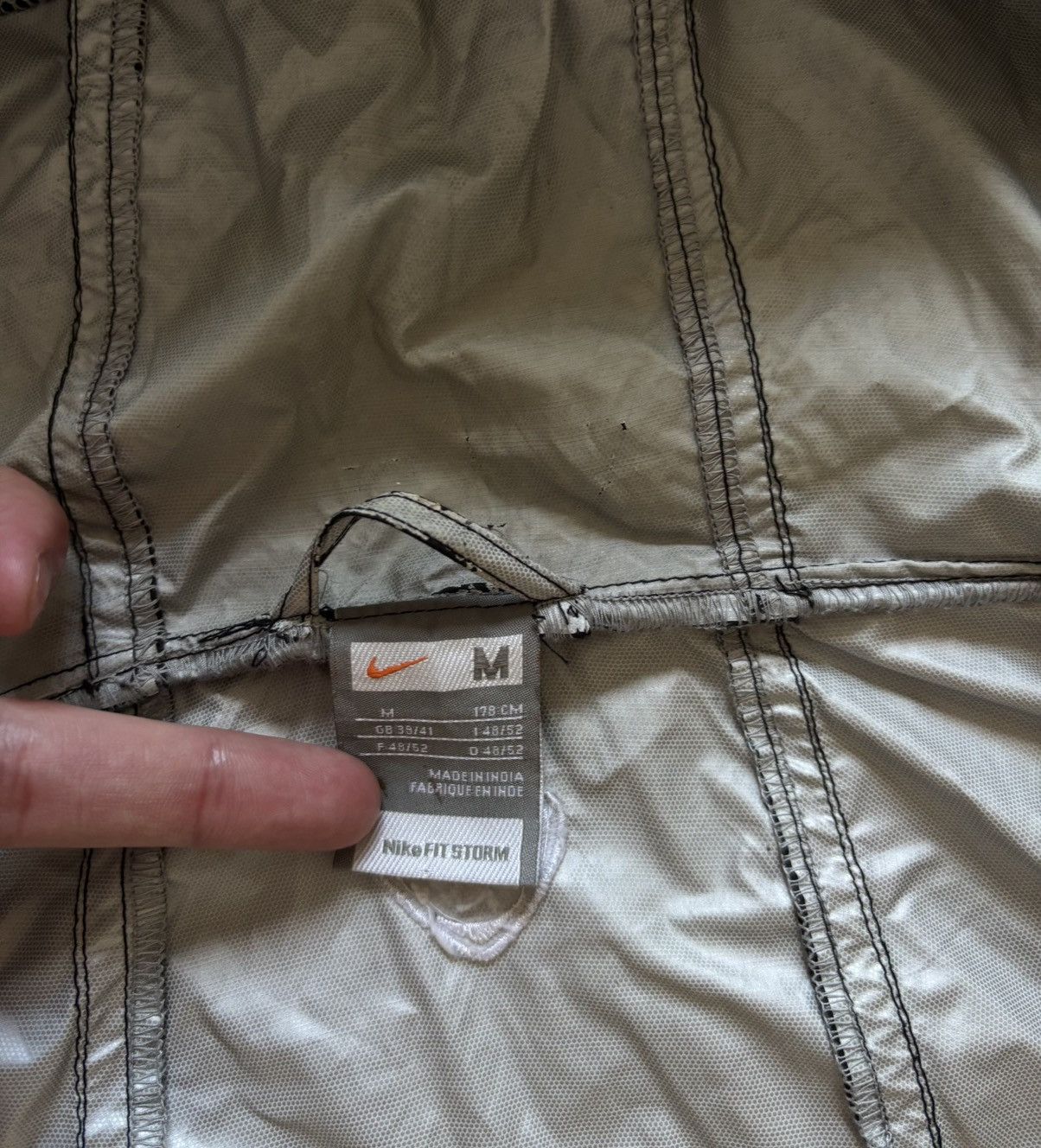 Nike × Vintage 90s Nike Manchester United Track Jacket Football 2006 - 07 Size US M / EU 48-50 / 2 - 7 Thumbnail