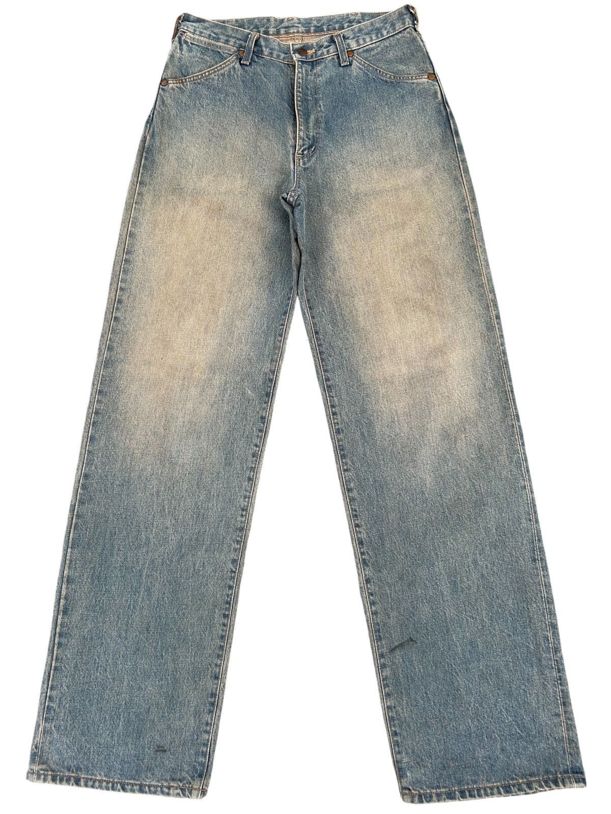 Kapital Vintage Wrangler Selvedge Baggy Rusty Mudwash Denim Jeans Size US 30 / EU 46 - 1 Thumbnail
