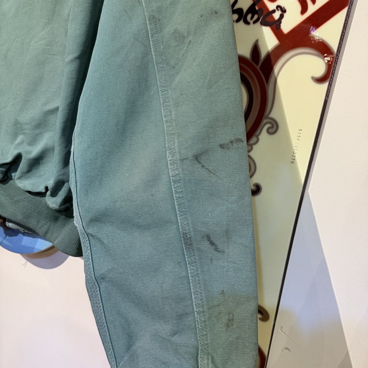 Carhartt Vtg 90s Carhartt Santa Fe Cactus Green JS1158 Tribal aztec Size US L / EU 52-54 / 3 - 5 Thumbnail