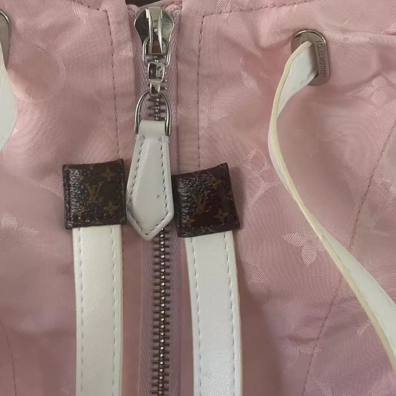 Louis Vuitton LOUIS VUITTON Cherry blossom pink hooded dark print print j Size XS / US 0-2 / IT 36-38 - 5 Thumbnail
